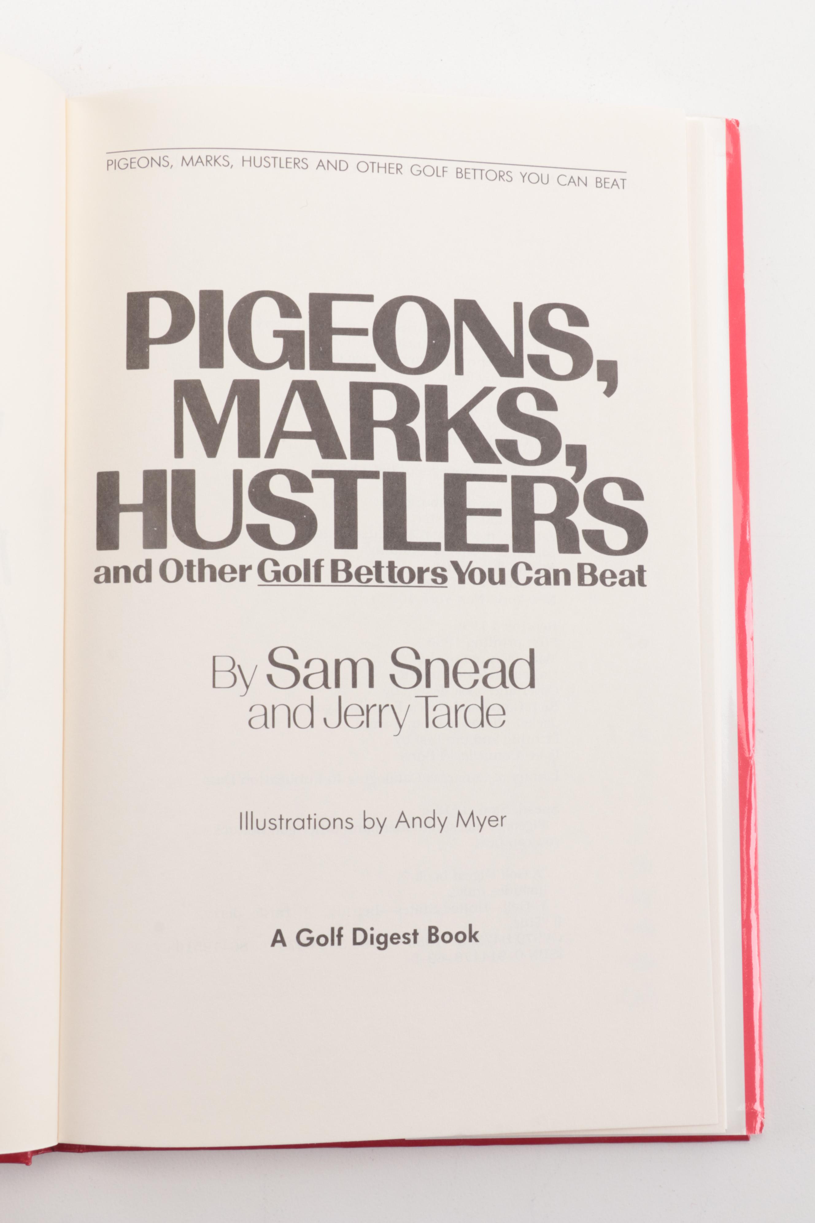Signed "Every Day is Game Day" and More Golf and Football Books