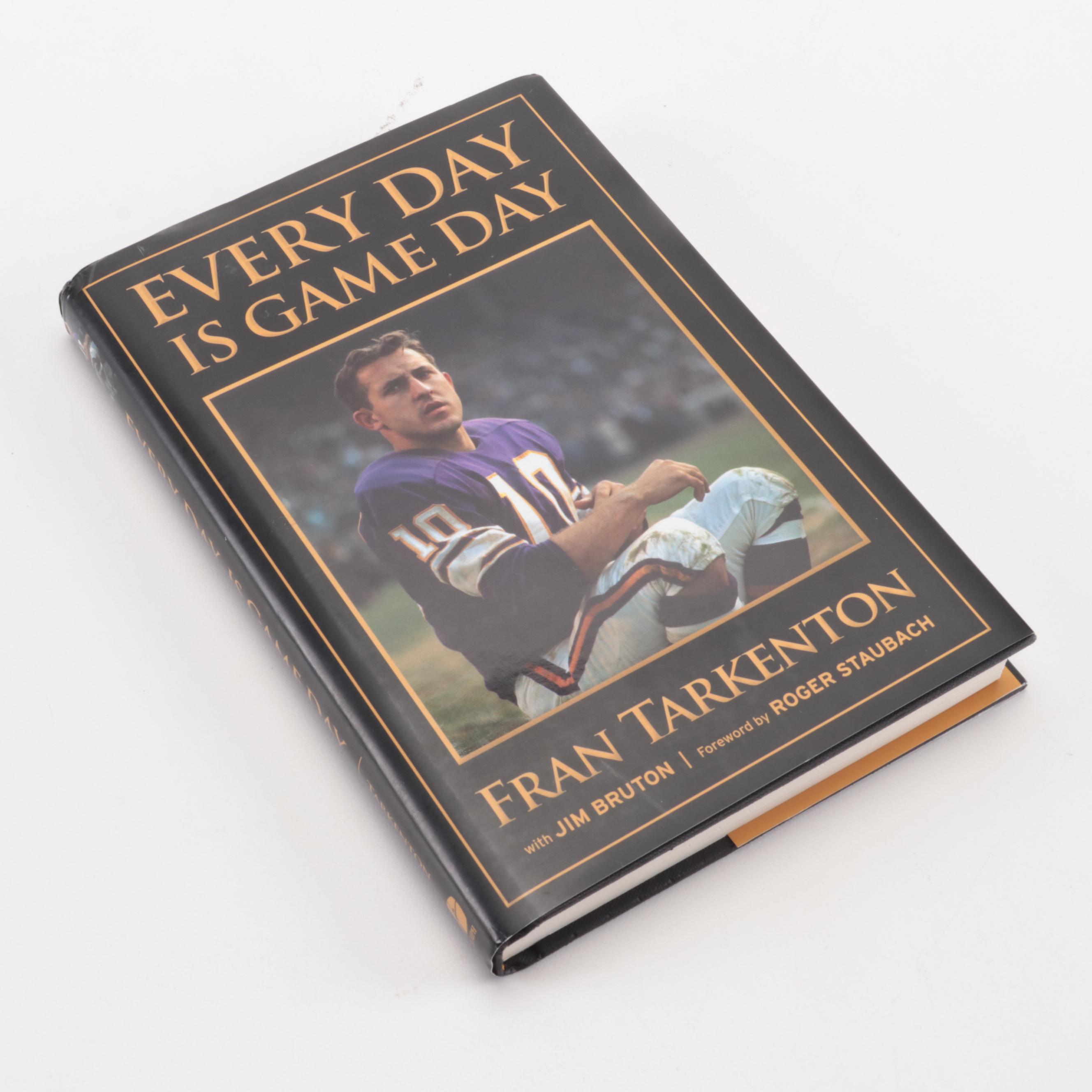 Signed "Every Day is Game Day" and More Golf and Football Books
