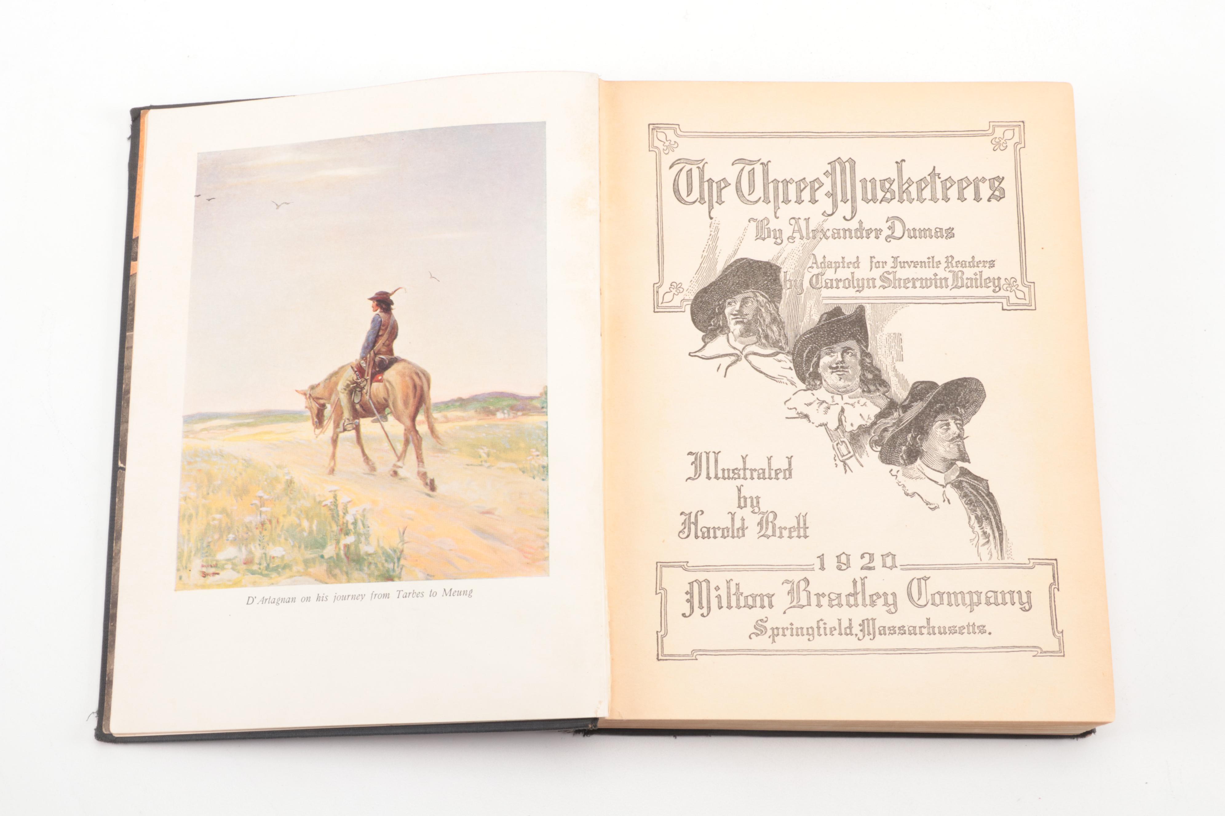 N. C. Wyeth Illustrated "Boy's King Arthur", "Robin Hood" and Other Books