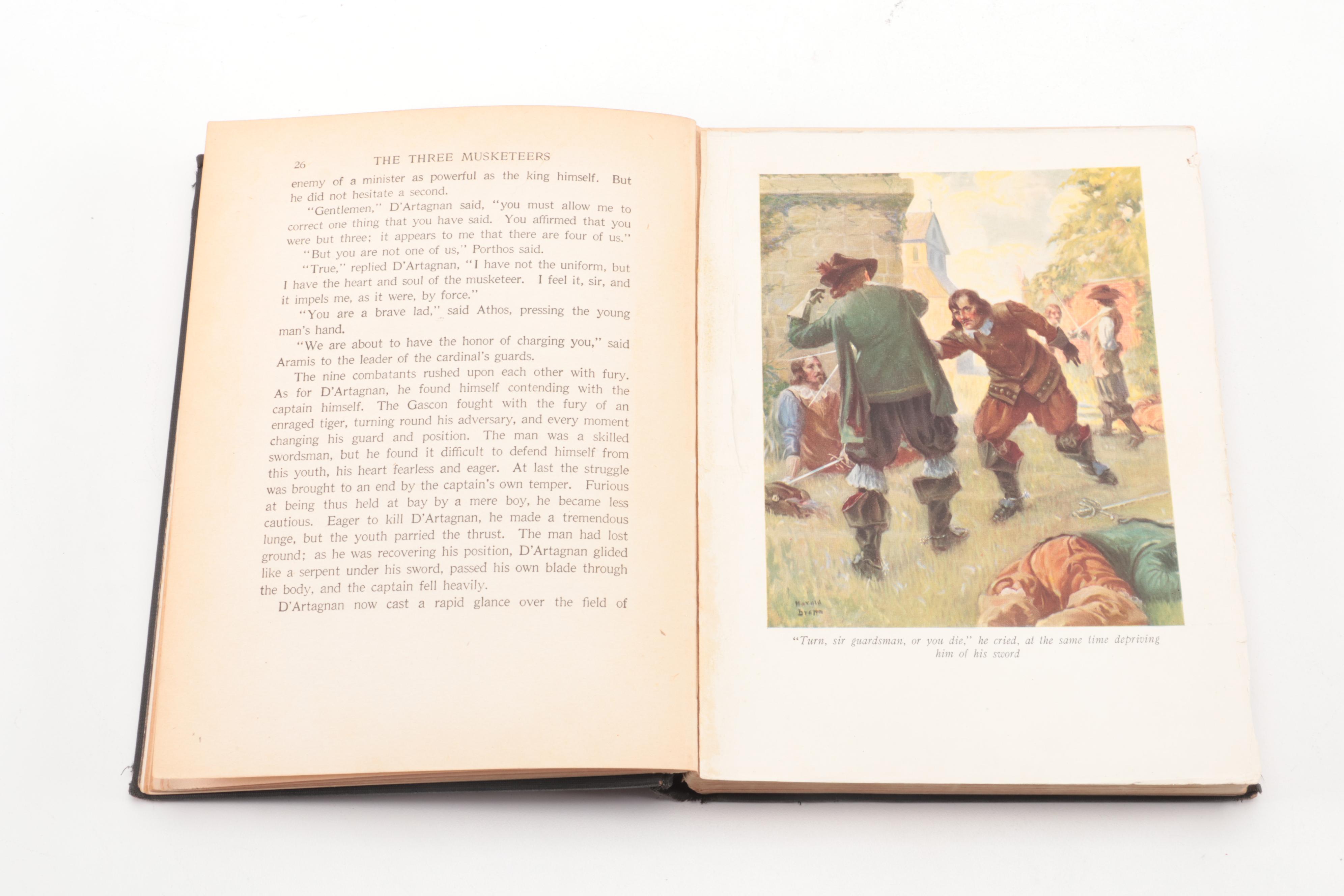N. C. Wyeth Illustrated "Boy's King Arthur", "Robin Hood" and Other Books