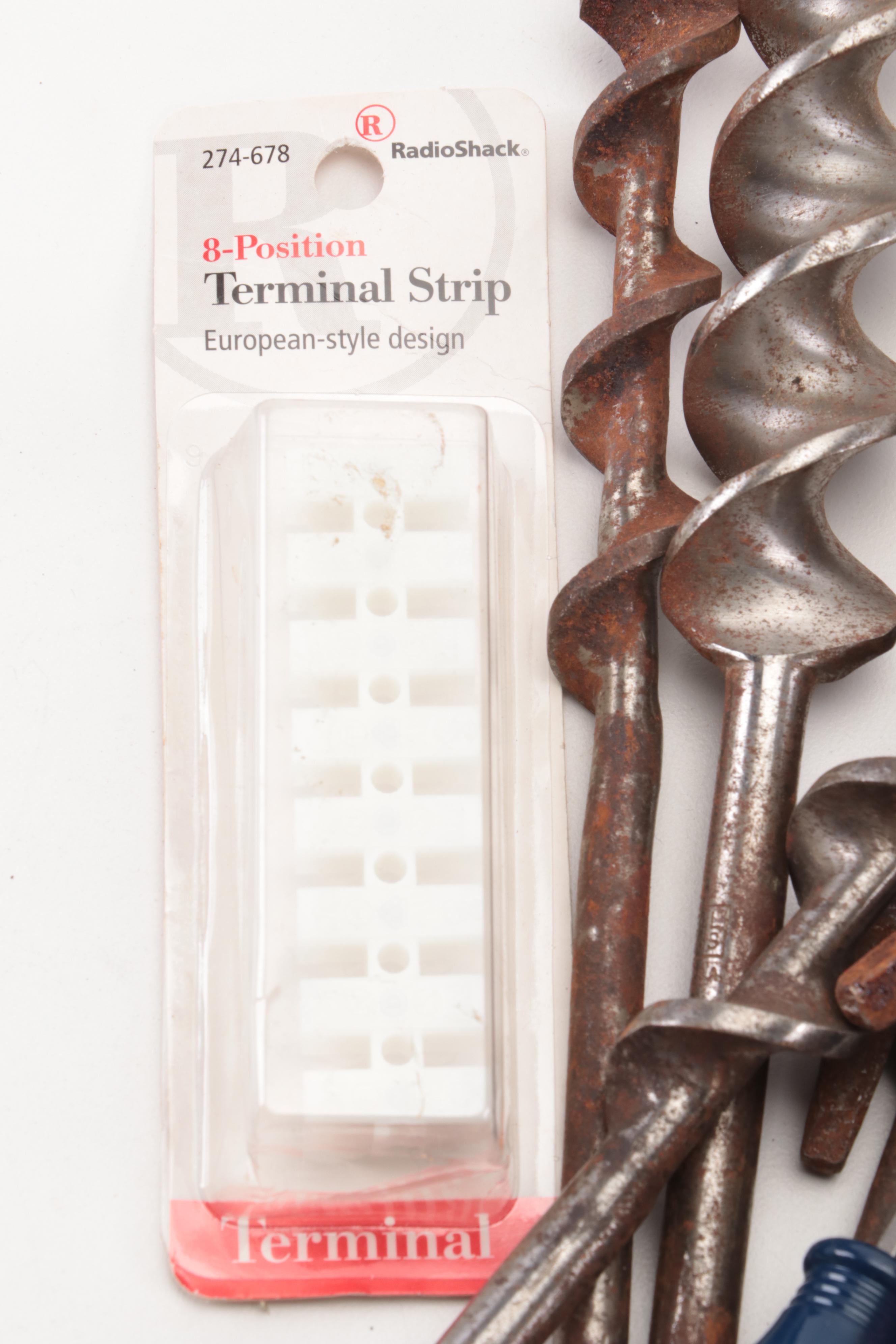 Mini Hobby Screw Drivers, Brace Drill, Drill Bits, and More