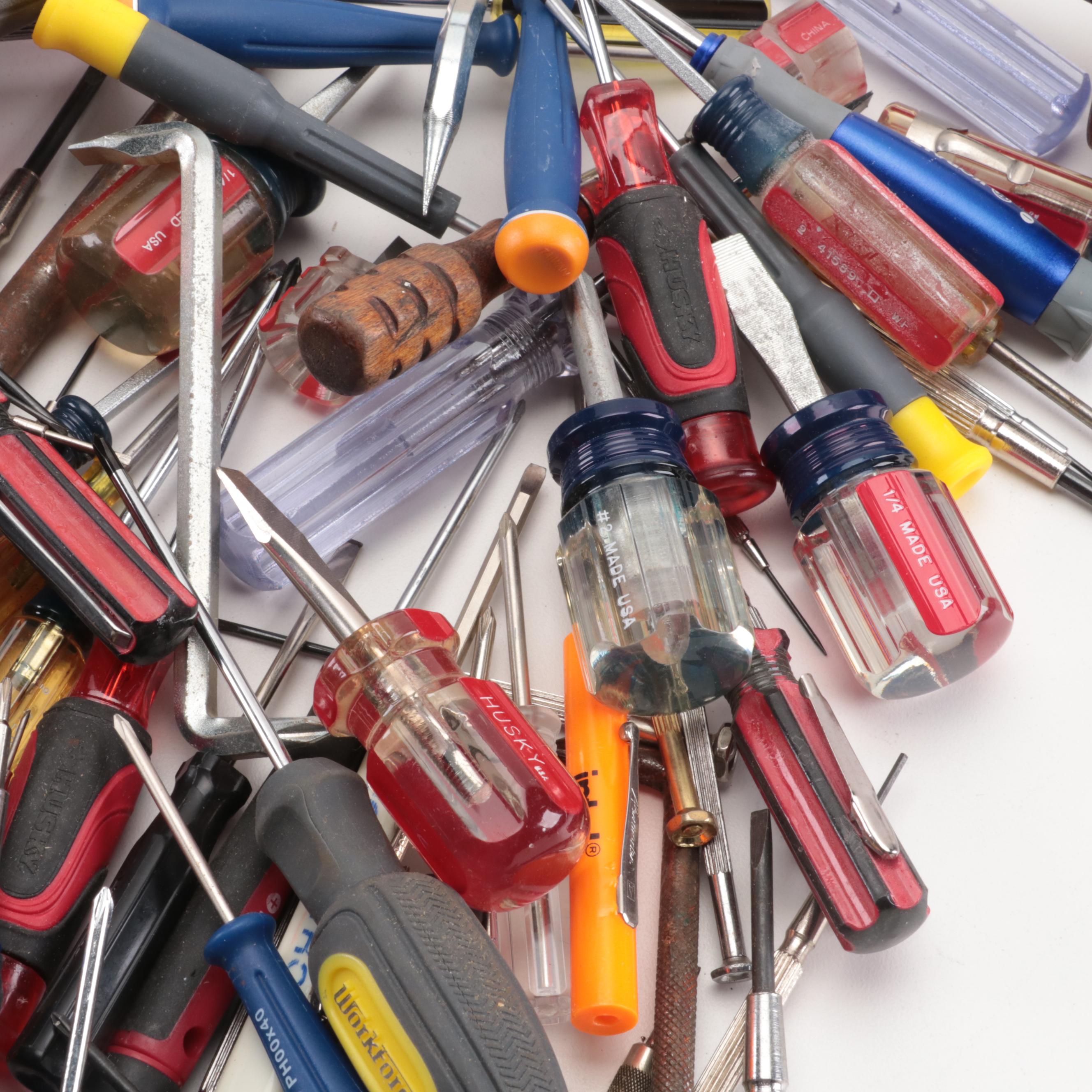 Mini Hobby Screw Drivers, Brace Drill, Drill Bits, and More