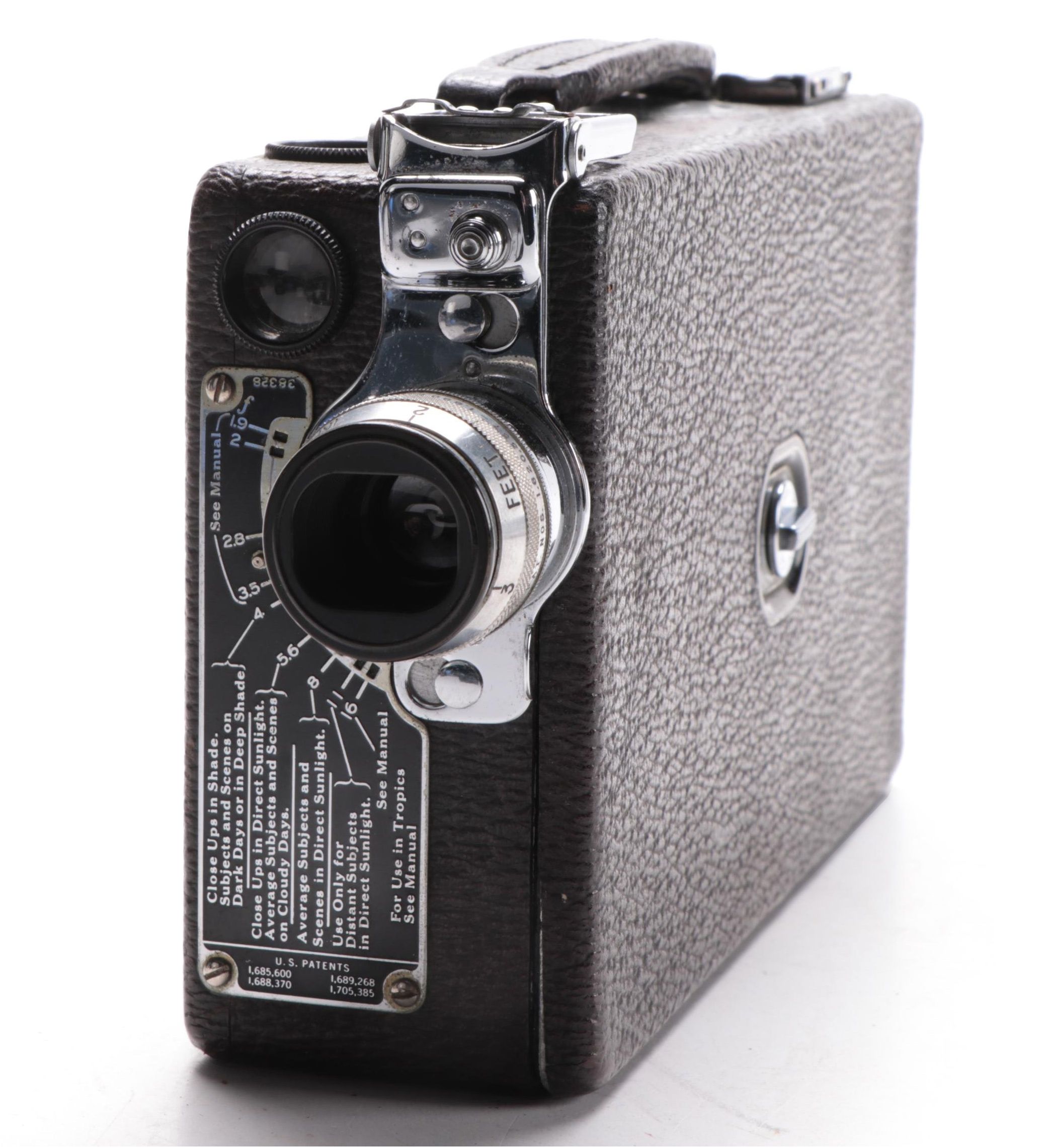 Ciné-Kodak Model K Movie Camera in Fitted Case