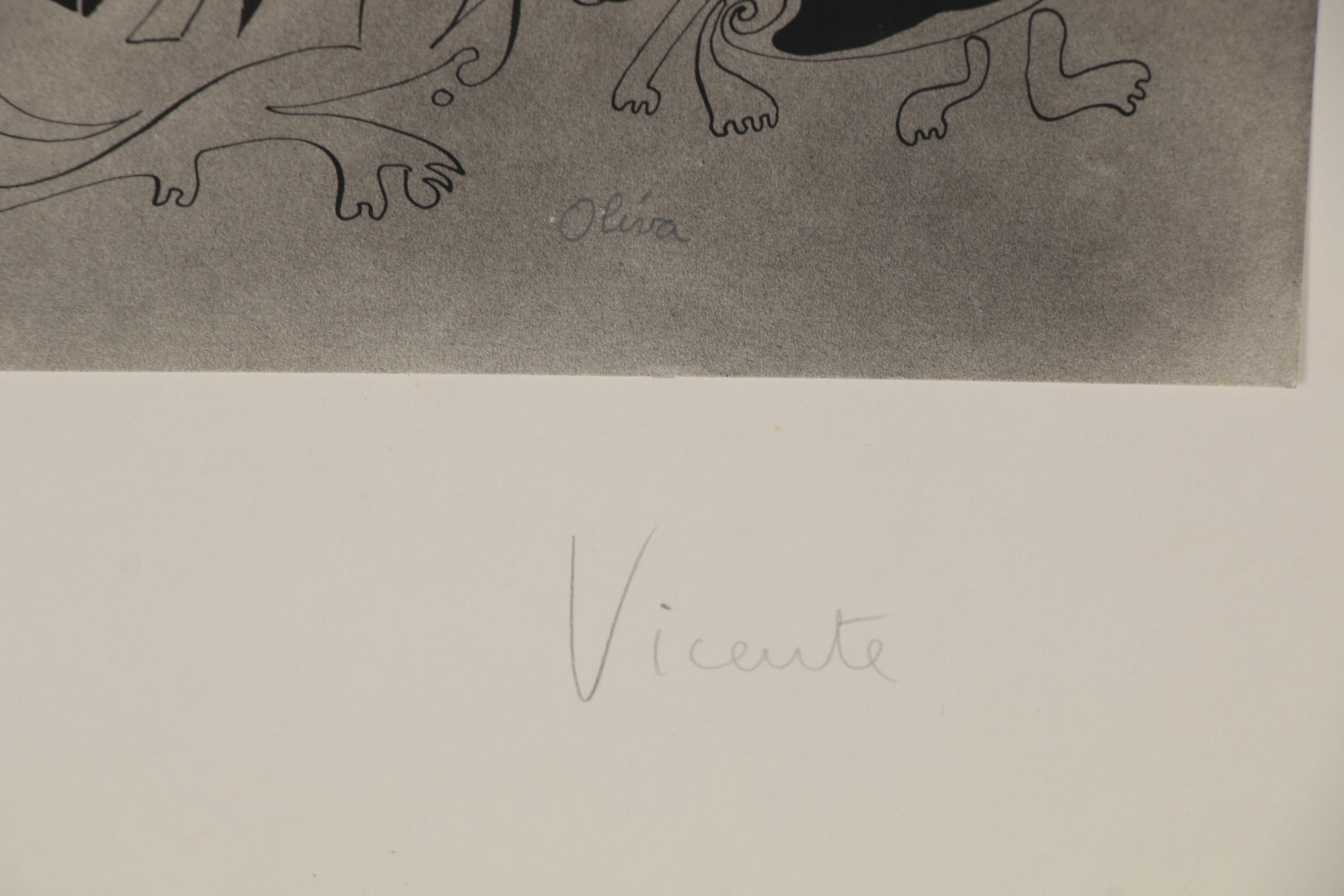 Eduardo Oliva Surrealist Mixed Media Drawing of Surgical Scene