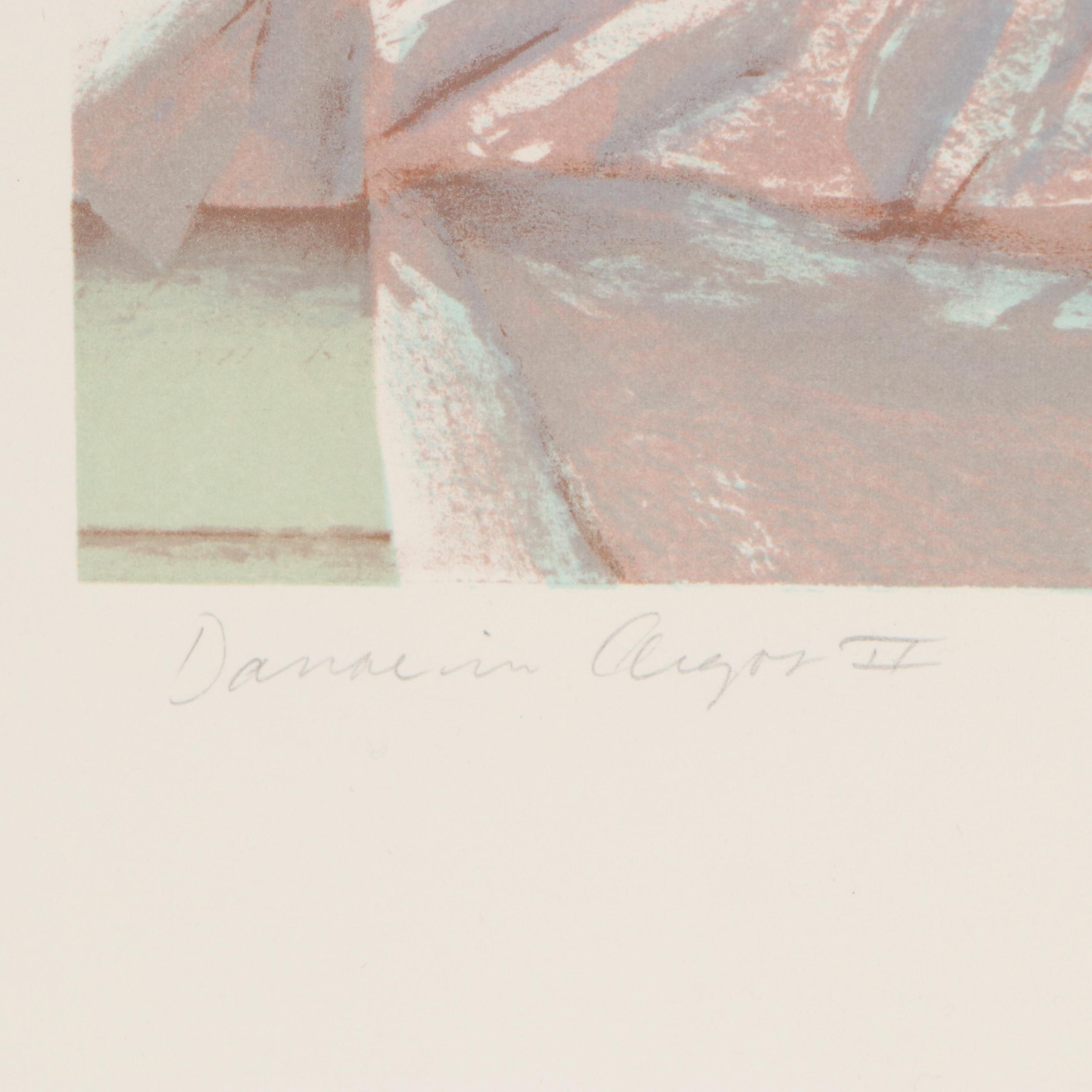 Stan Taft Lithograph "Danae in Argos II," Late 20th Century