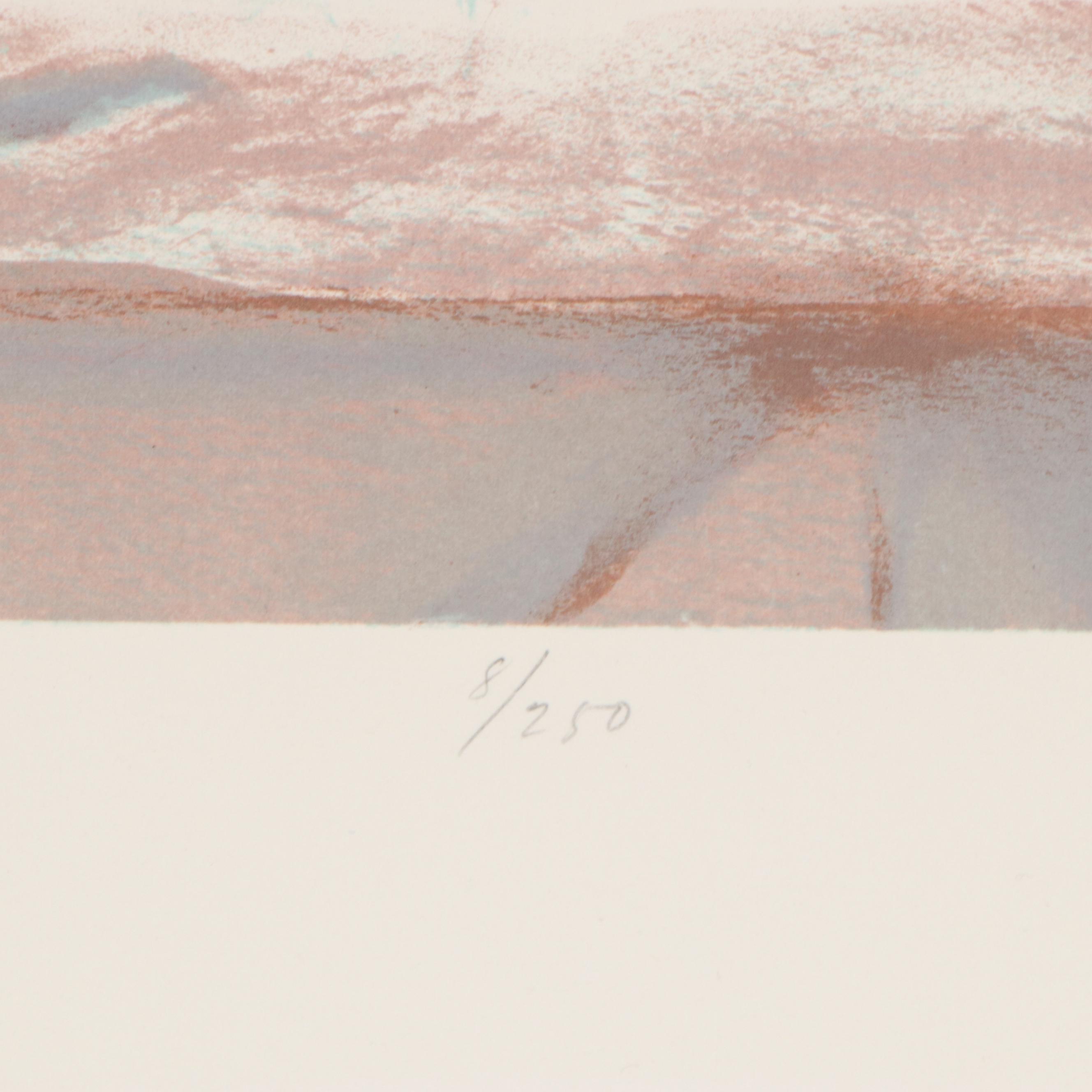 Stan Taft Lithograph "Danae in Argos II," Late 20th Century