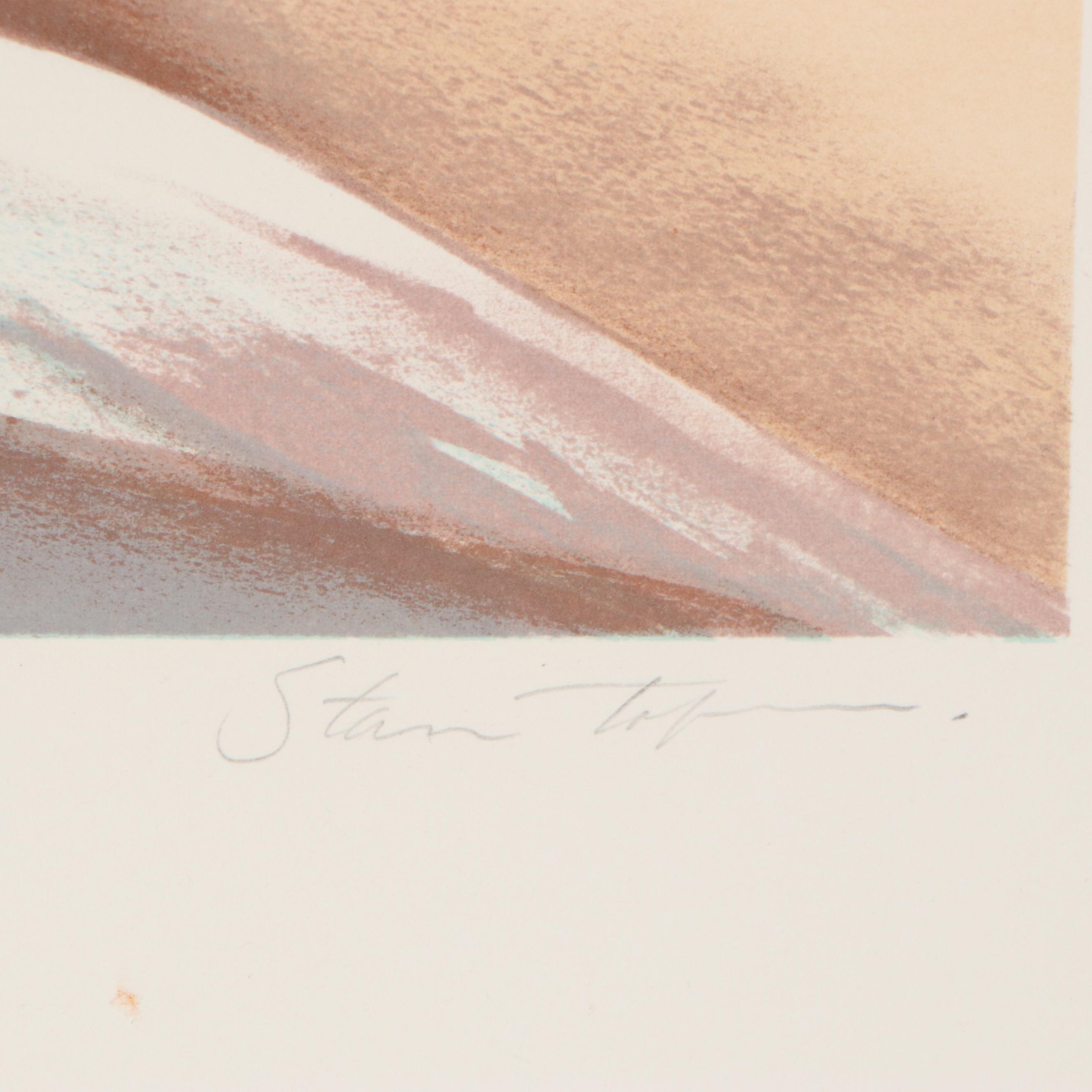 Stan Taft Lithograph "Danae in Argos II," Late 20th Century