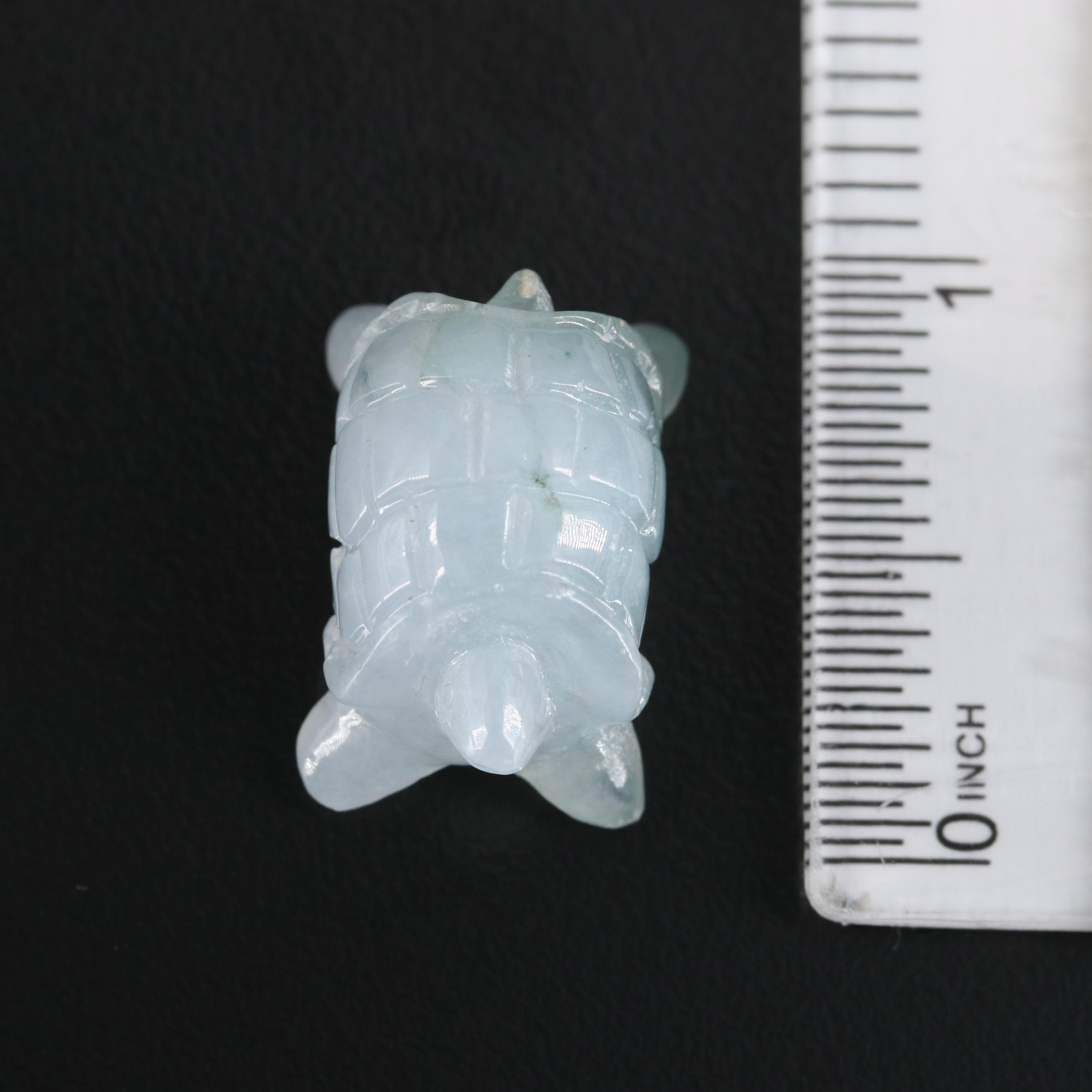 Loose Carved Jadeite Turtles