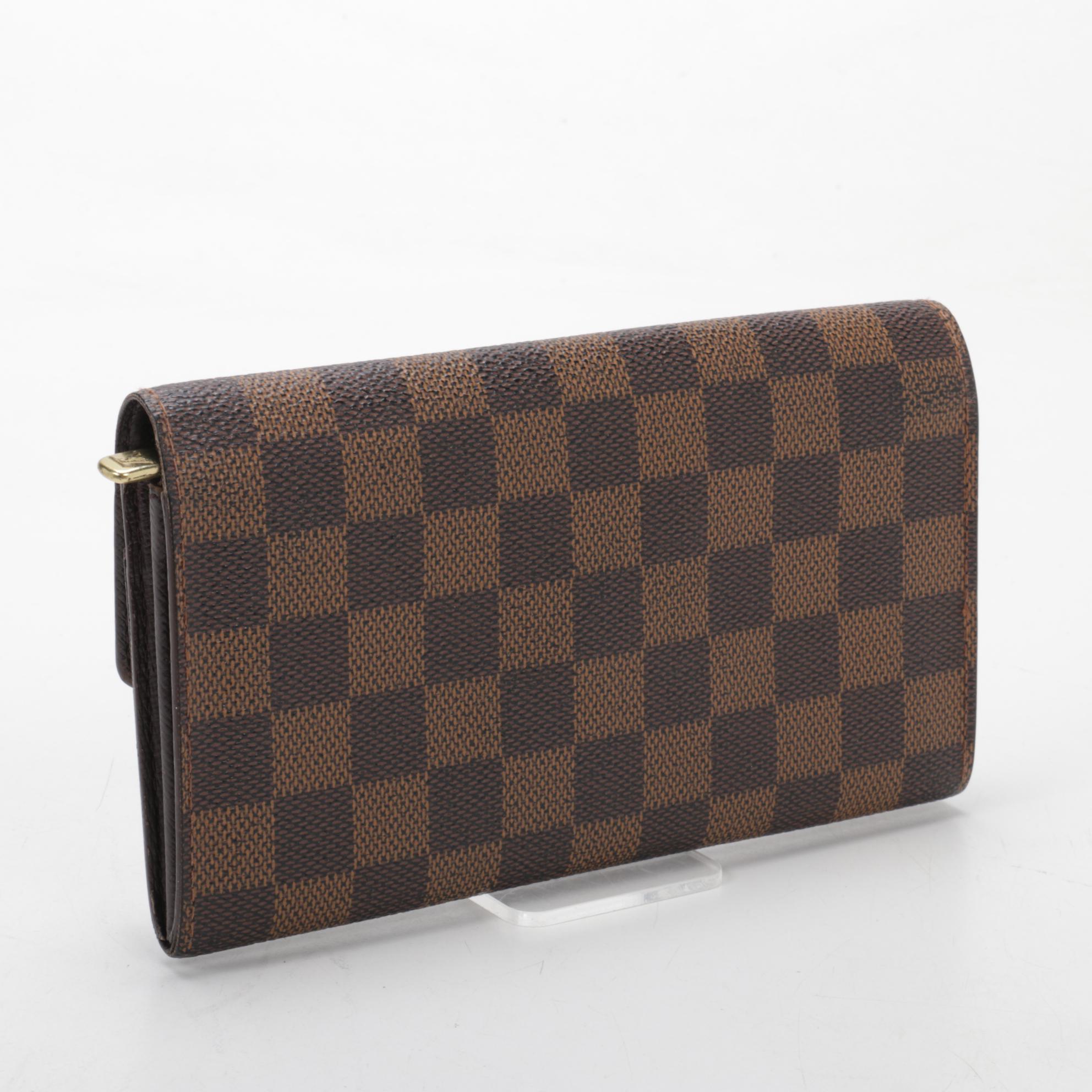 Louis Vuitton Pochette Porte-Monnaie Credit in Damier Ebene Canvas