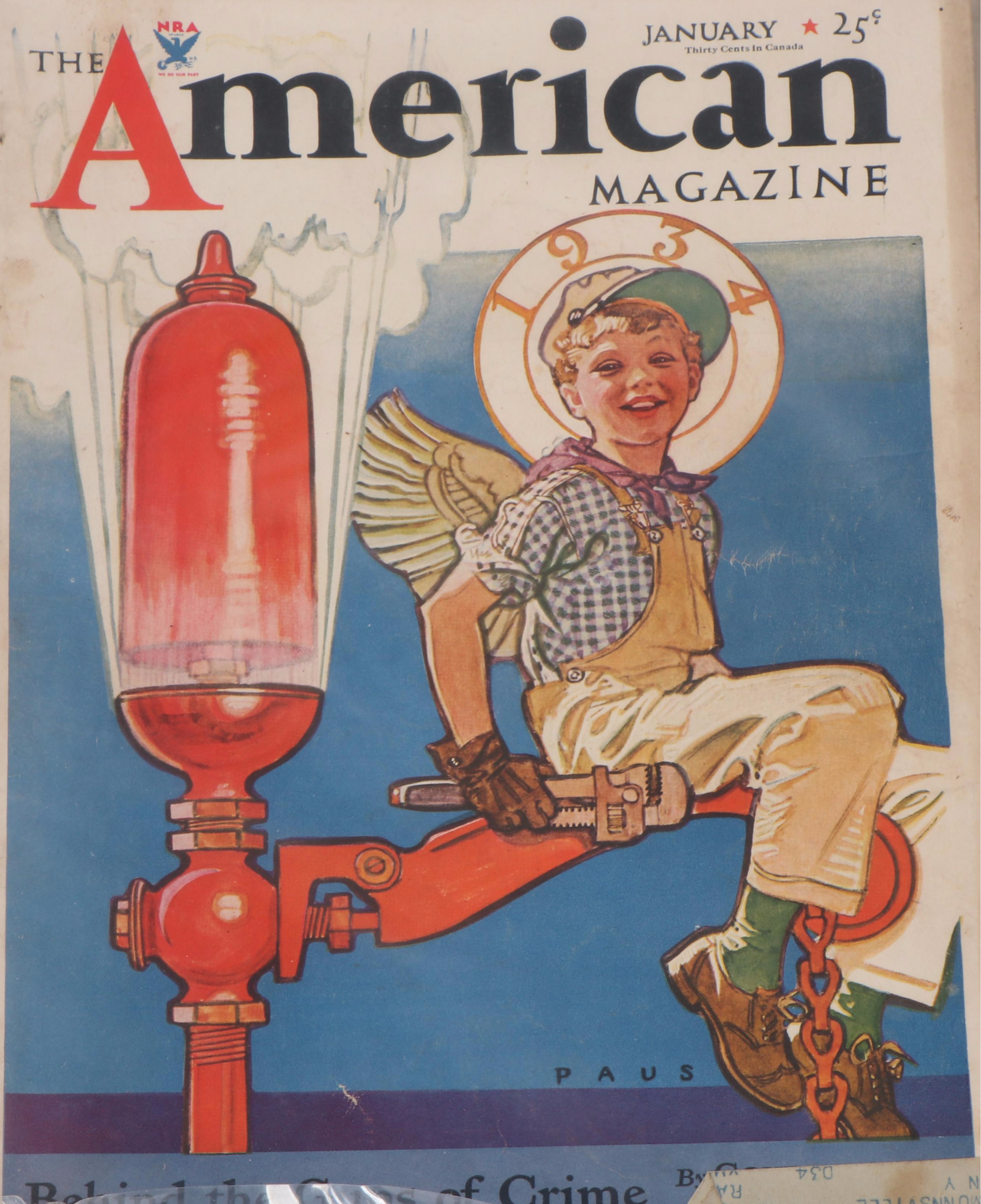 "The American Magazine" 1934 - 1936