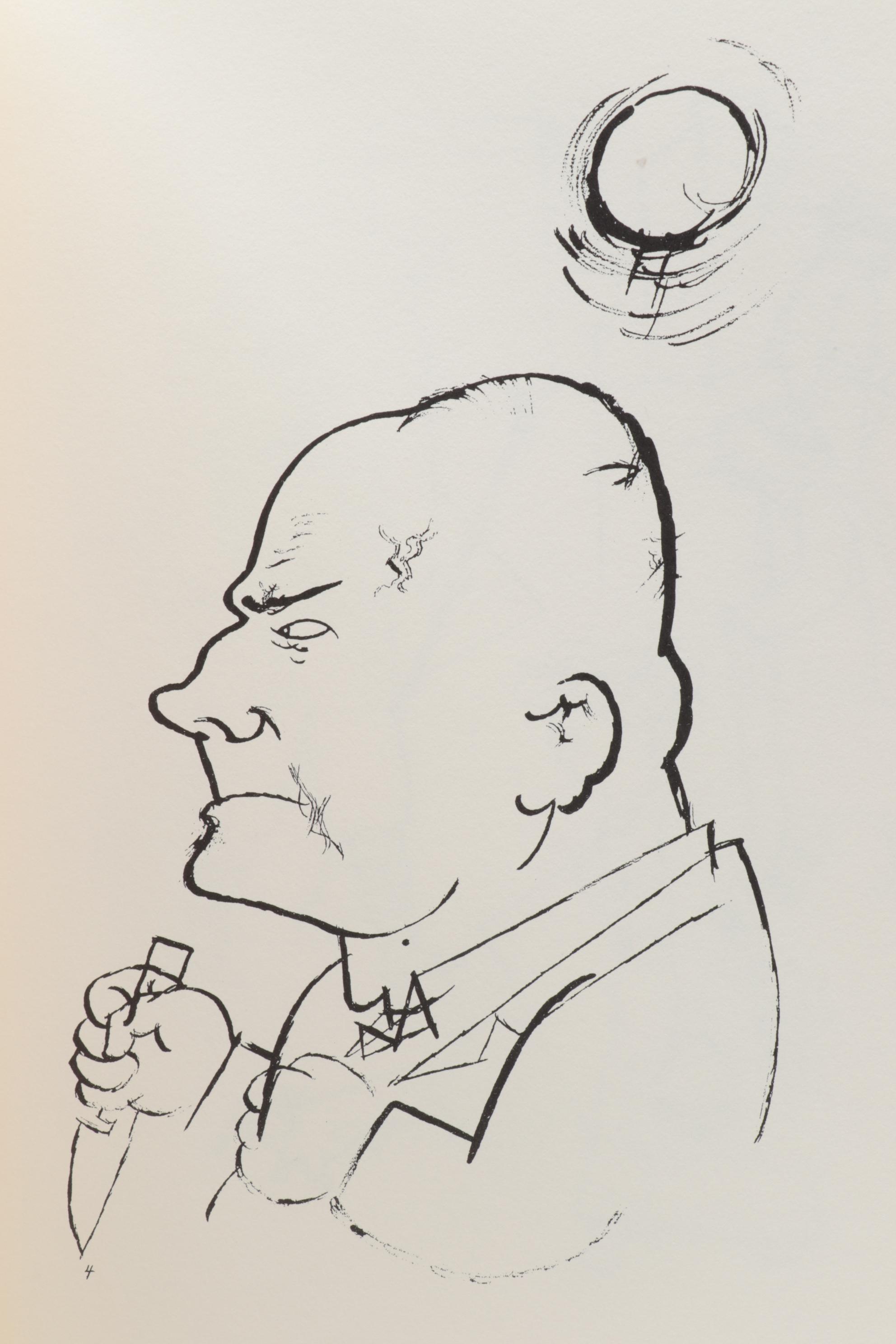 George Grosz "Ecce Homo" Limited Edition, 1965