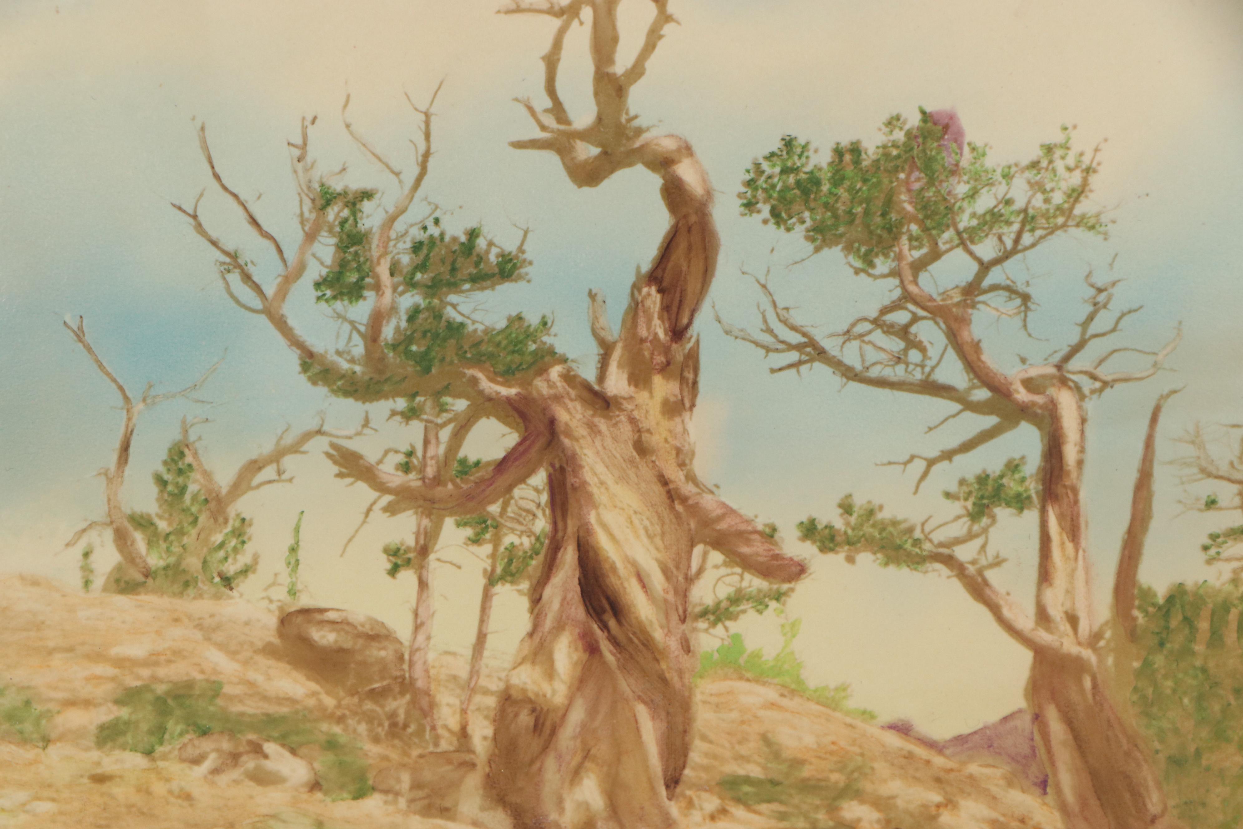 Landscape Watercolor Paintings, Early 20th Century