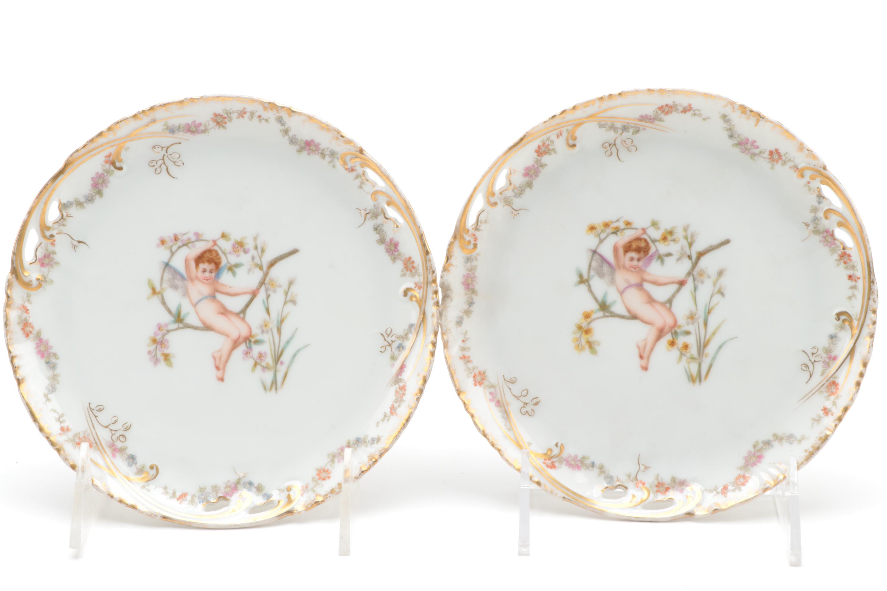 Carl Thieme Postchapple Urn and Other Continental Porcelain, Antique