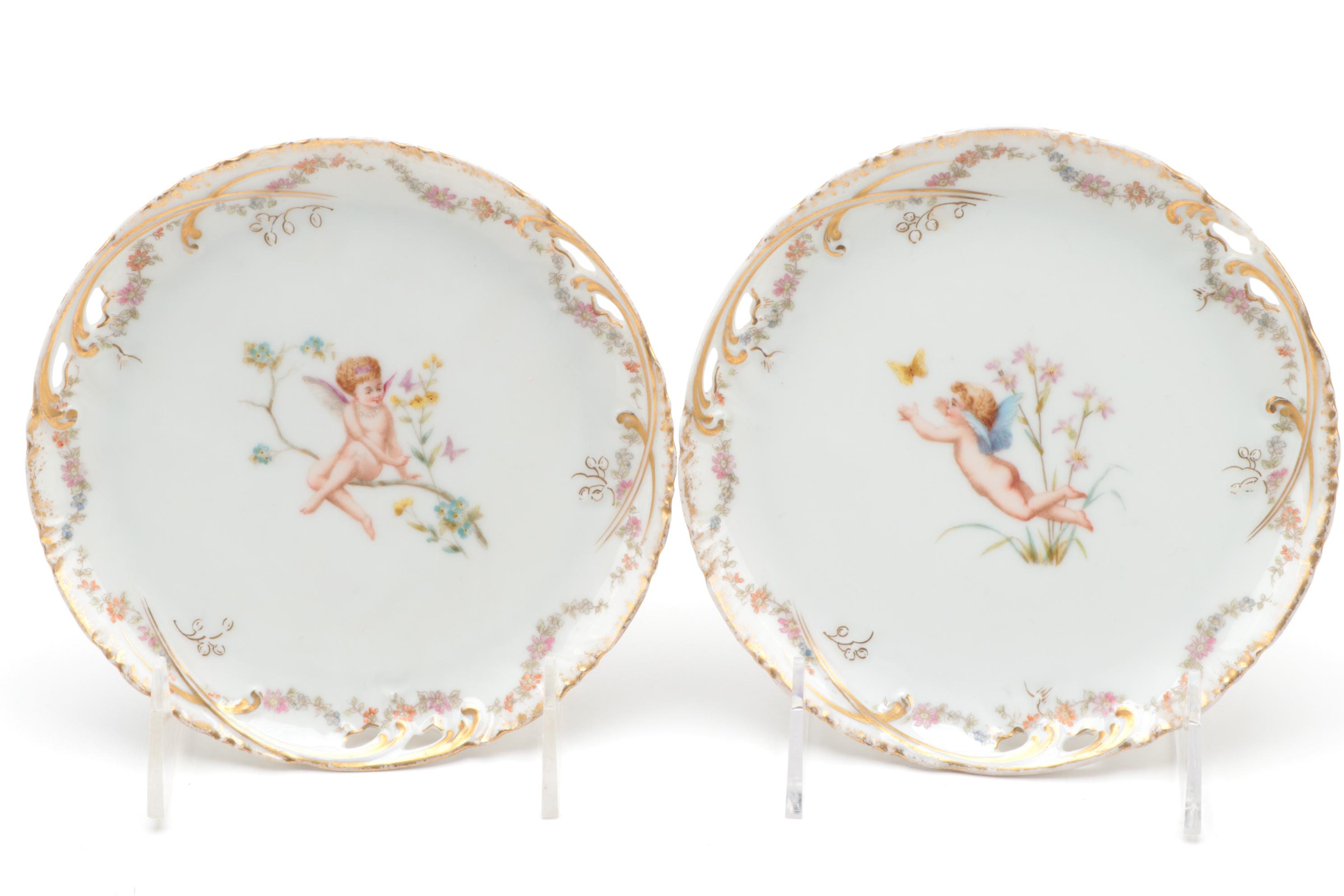 Carl Thieme Postchapple Urn and Other Continental Porcelain, Antique