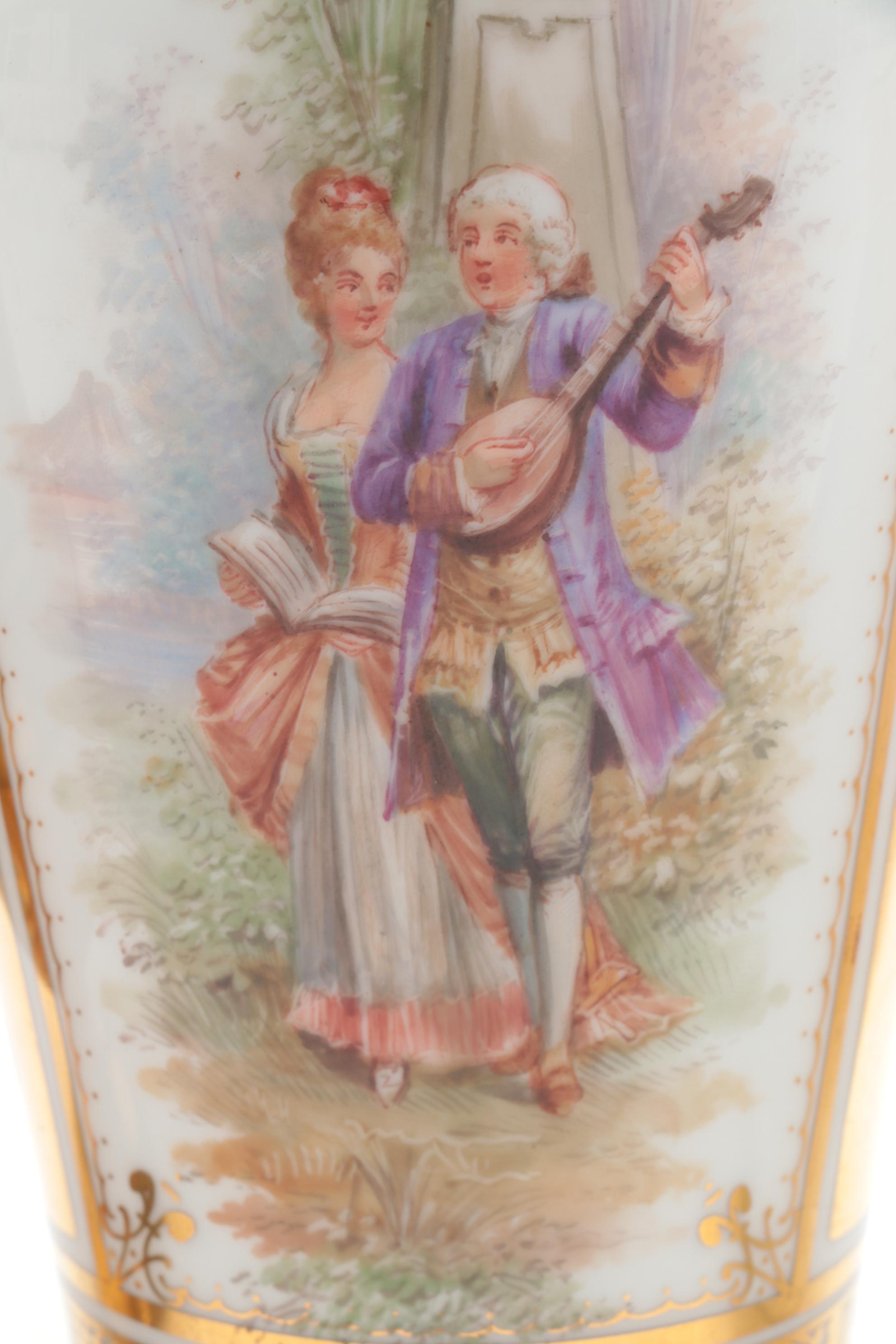 Carl Thieme Postchapple Urn and Other Continental Porcelain, Antique