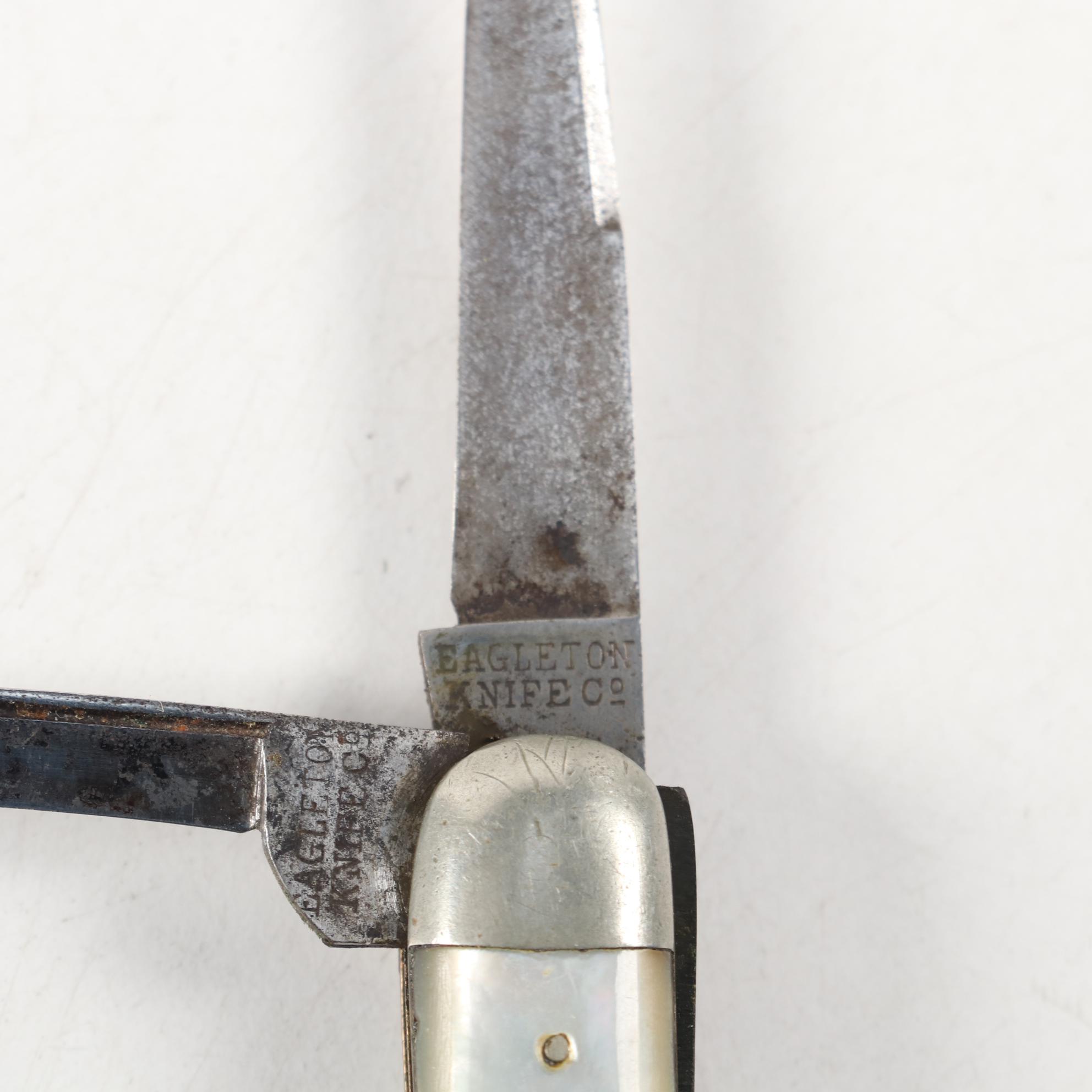 Lockwood Brothers and Eagleton of Sheffield Folding Knives, Mid-20th Century