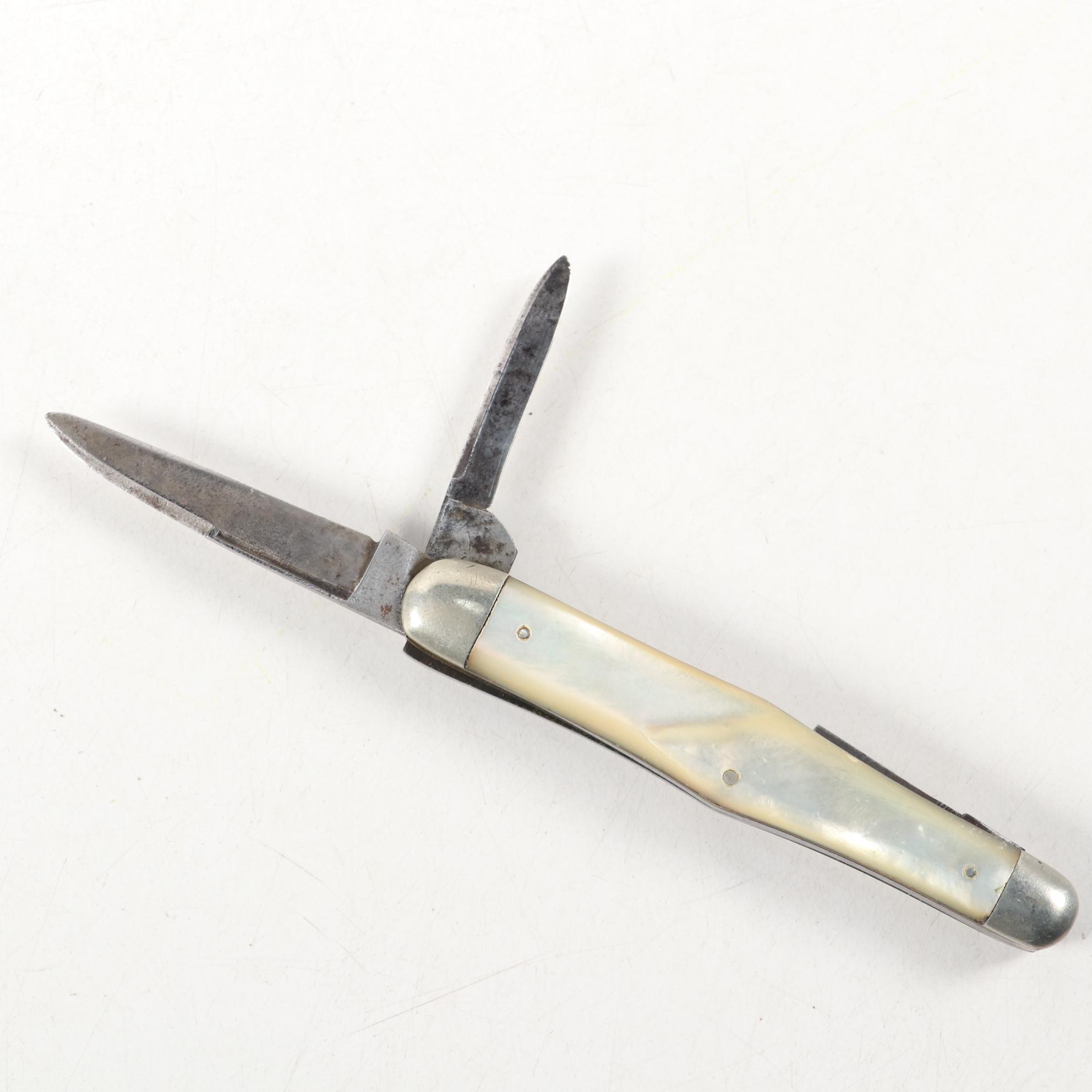 Lockwood Brothers and Eagleton of Sheffield Folding Knives, Mid-20th Century