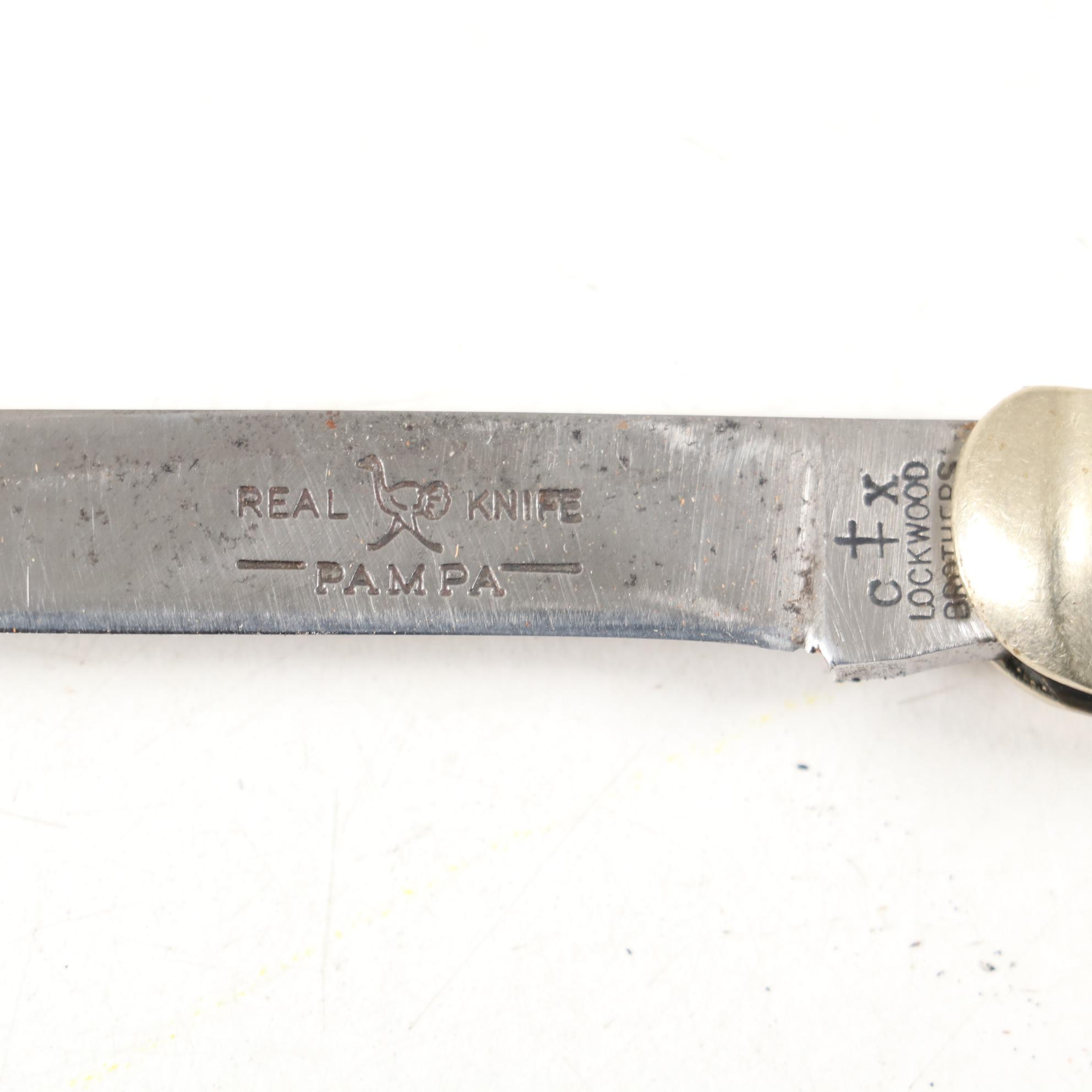 Lockwood Brothers and Eagleton of Sheffield Folding Knives, Mid-20th Century