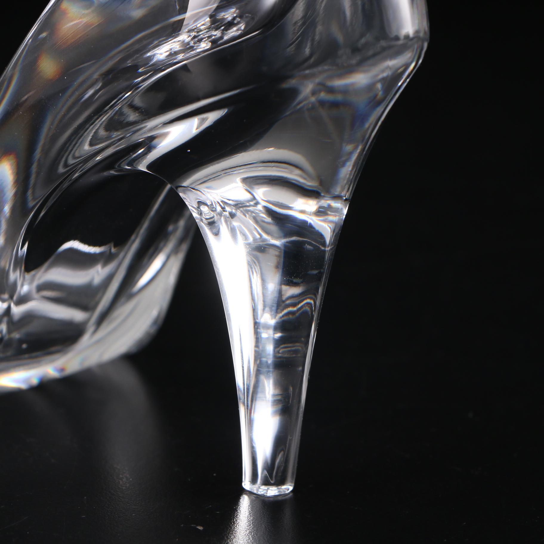 Marquis by Waterford Cut Glass High Heel Shoe Figurine