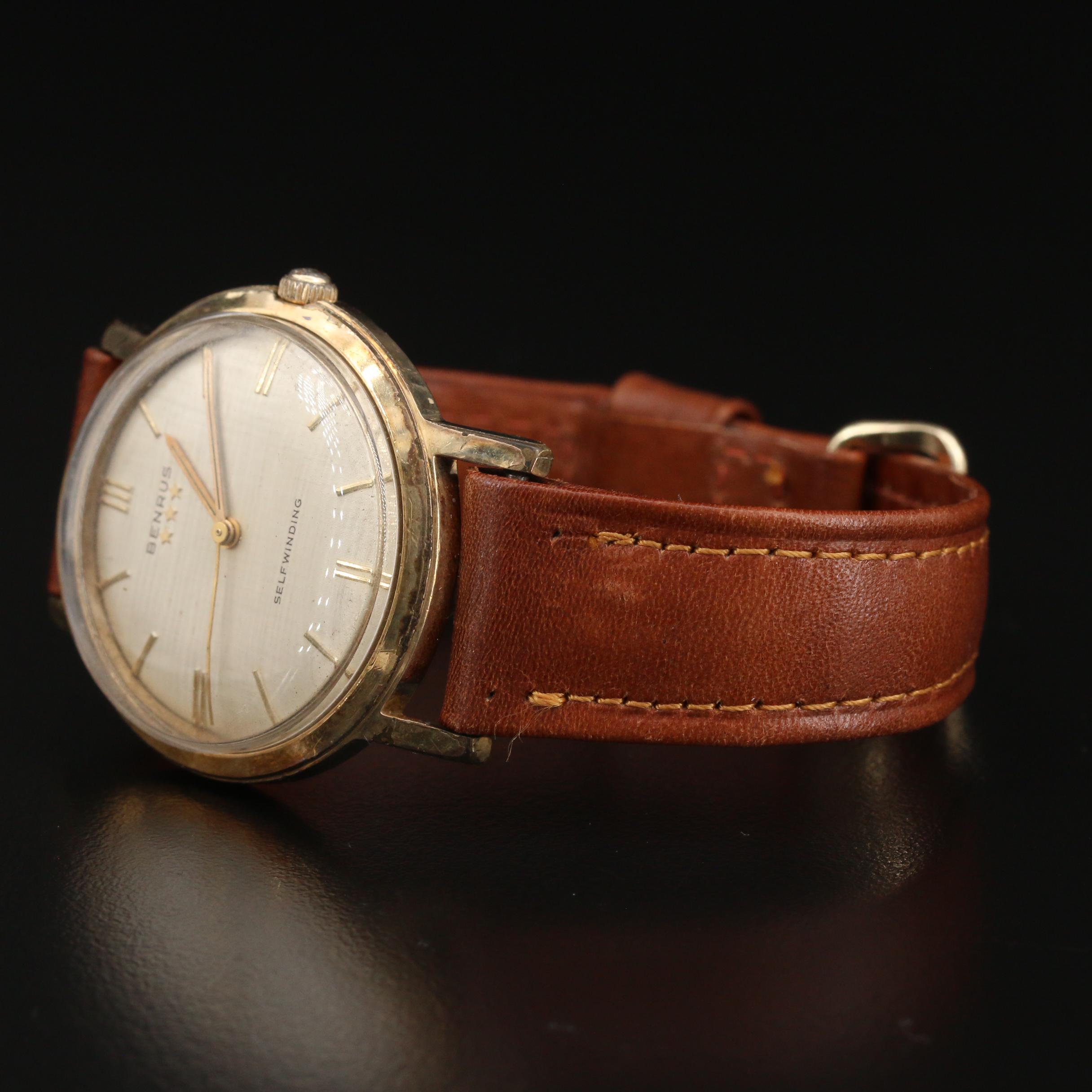 Vintage Gold Tone Mechanical Watches