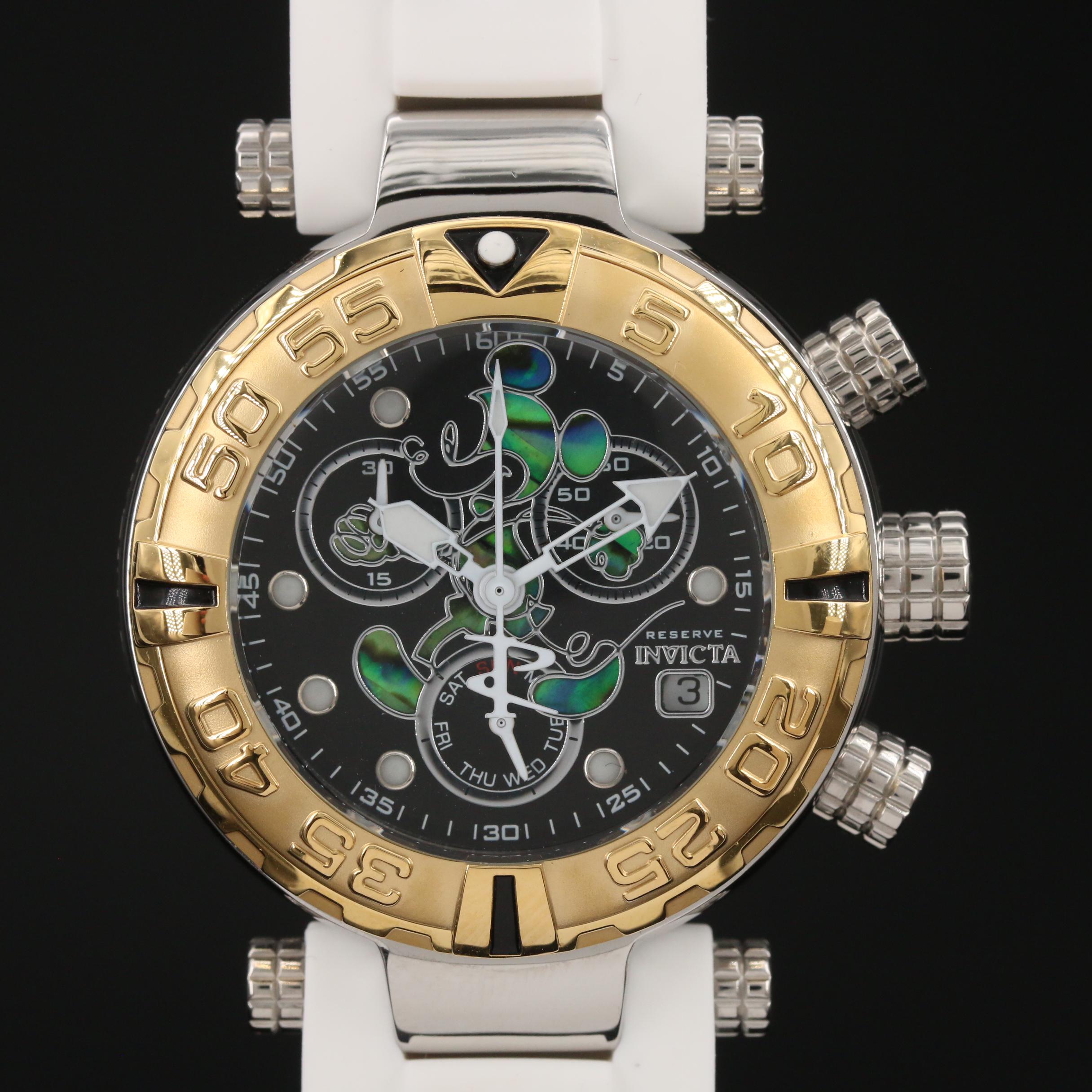 Invicta Disney Mickey Mouse Stainless Steel Quartz Watch