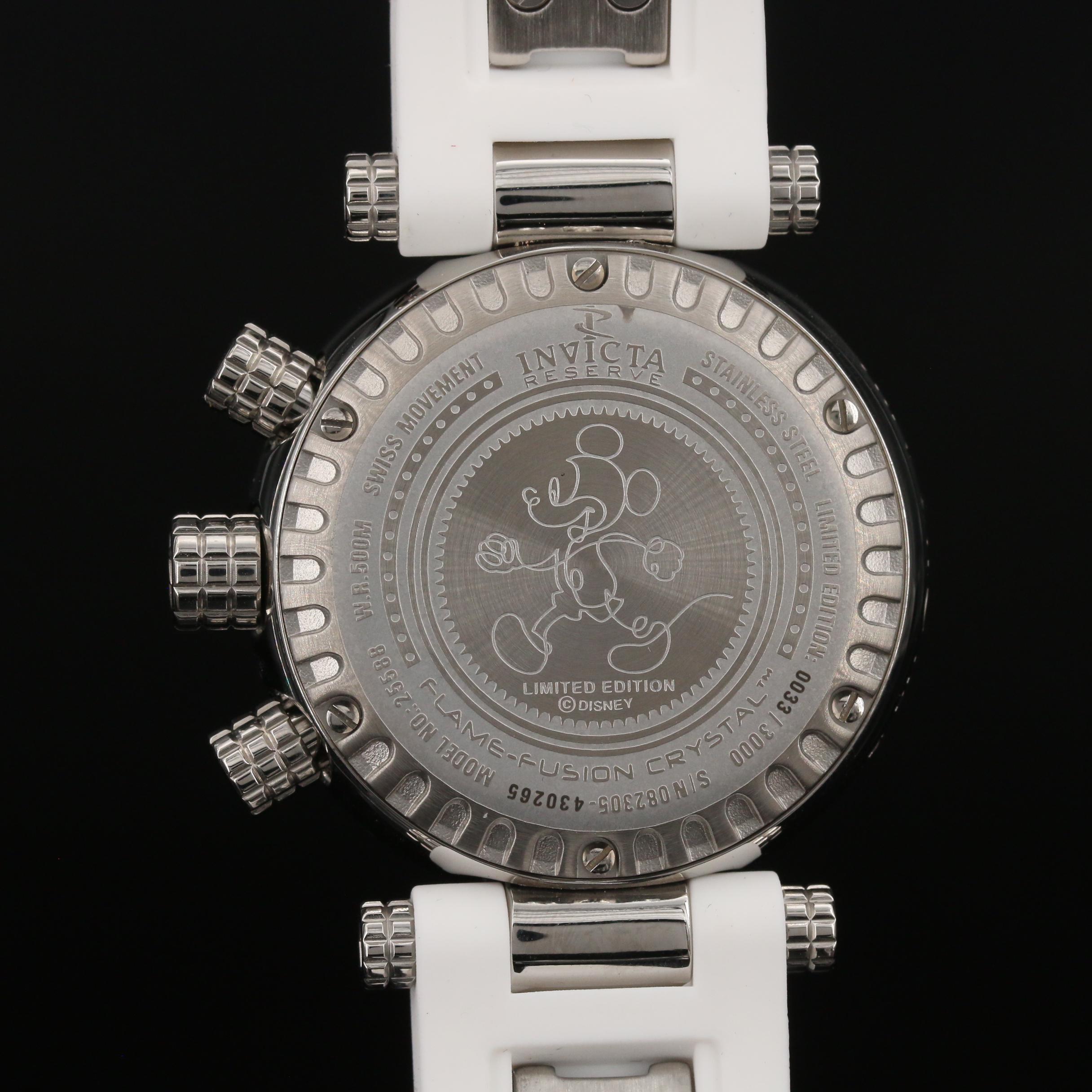 Invicta Disney Mickey Mouse Stainless Steel Quartz Watch