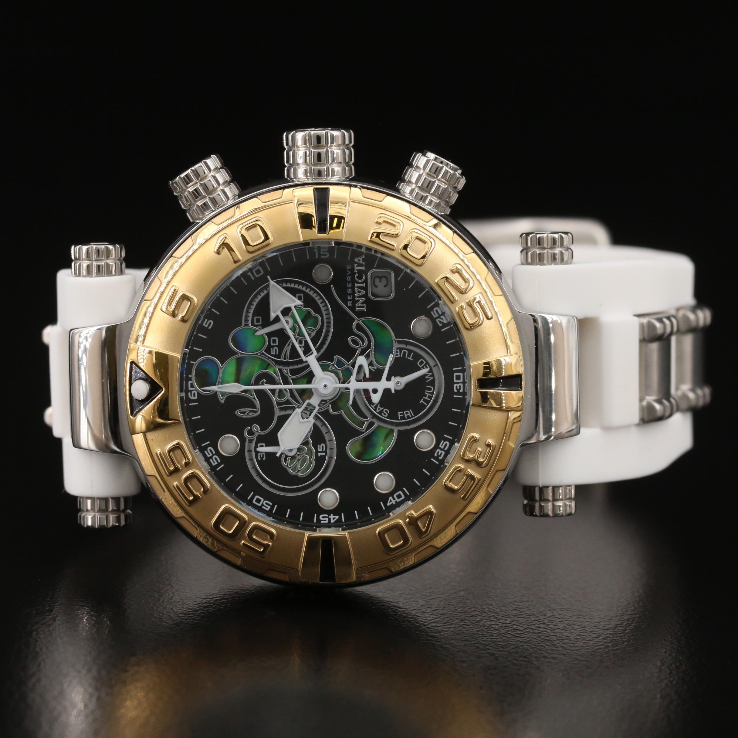 Invicta Disney Mickey Mouse Stainless Steel Quartz Watch