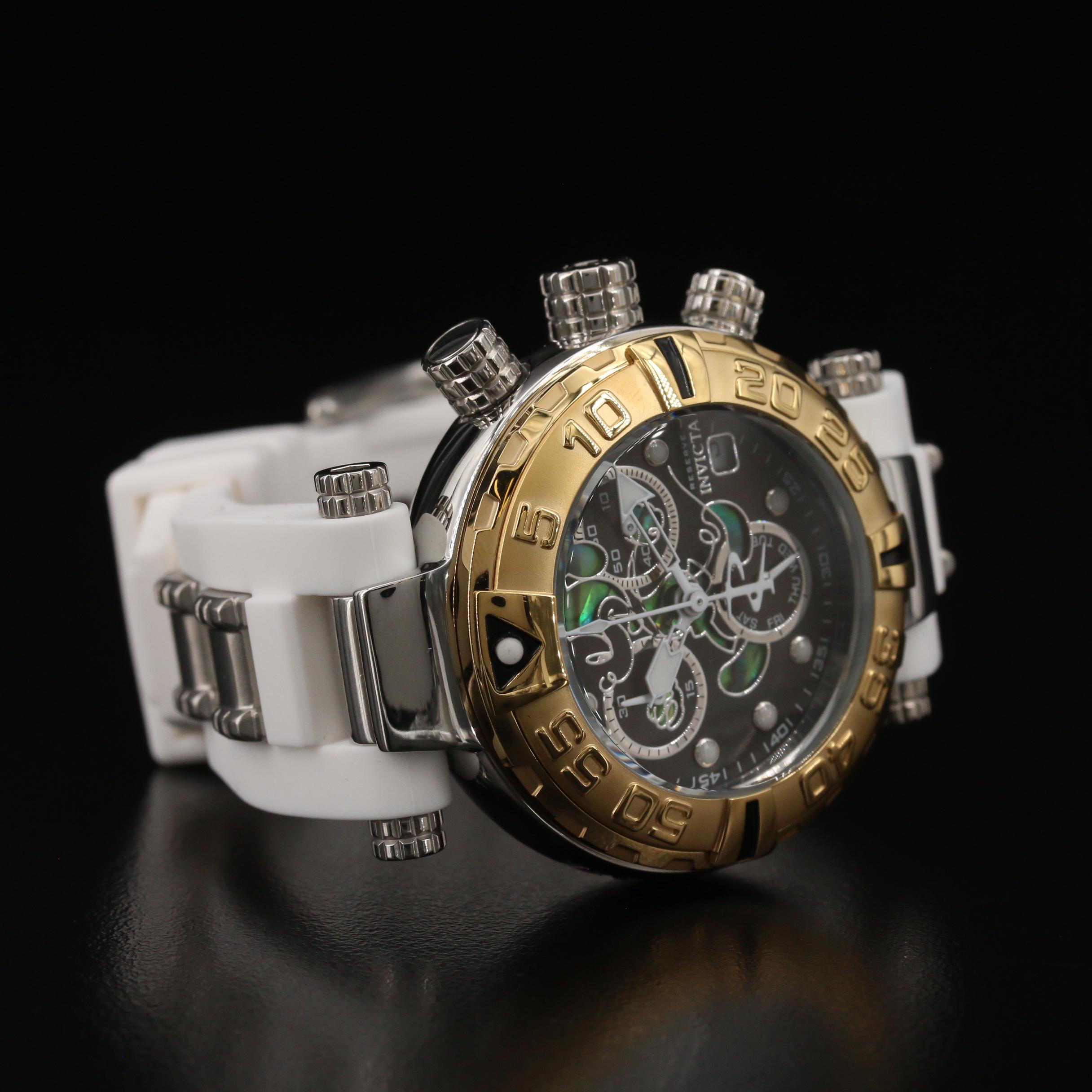 Invicta Disney Mickey Mouse Stainless Steel Quartz Watch