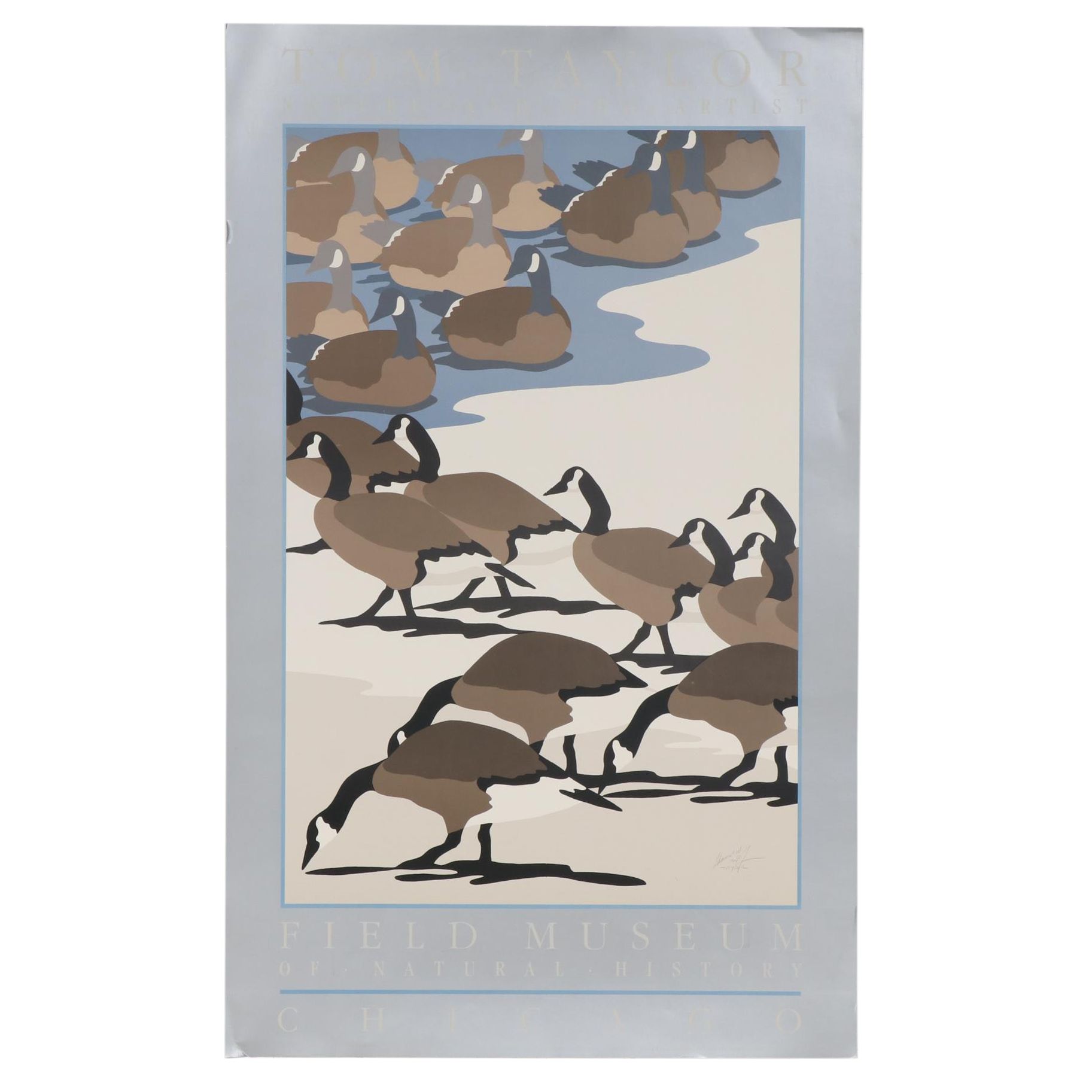 Digital Print Poster after Tom Taylor for the Field Museum of Natural History