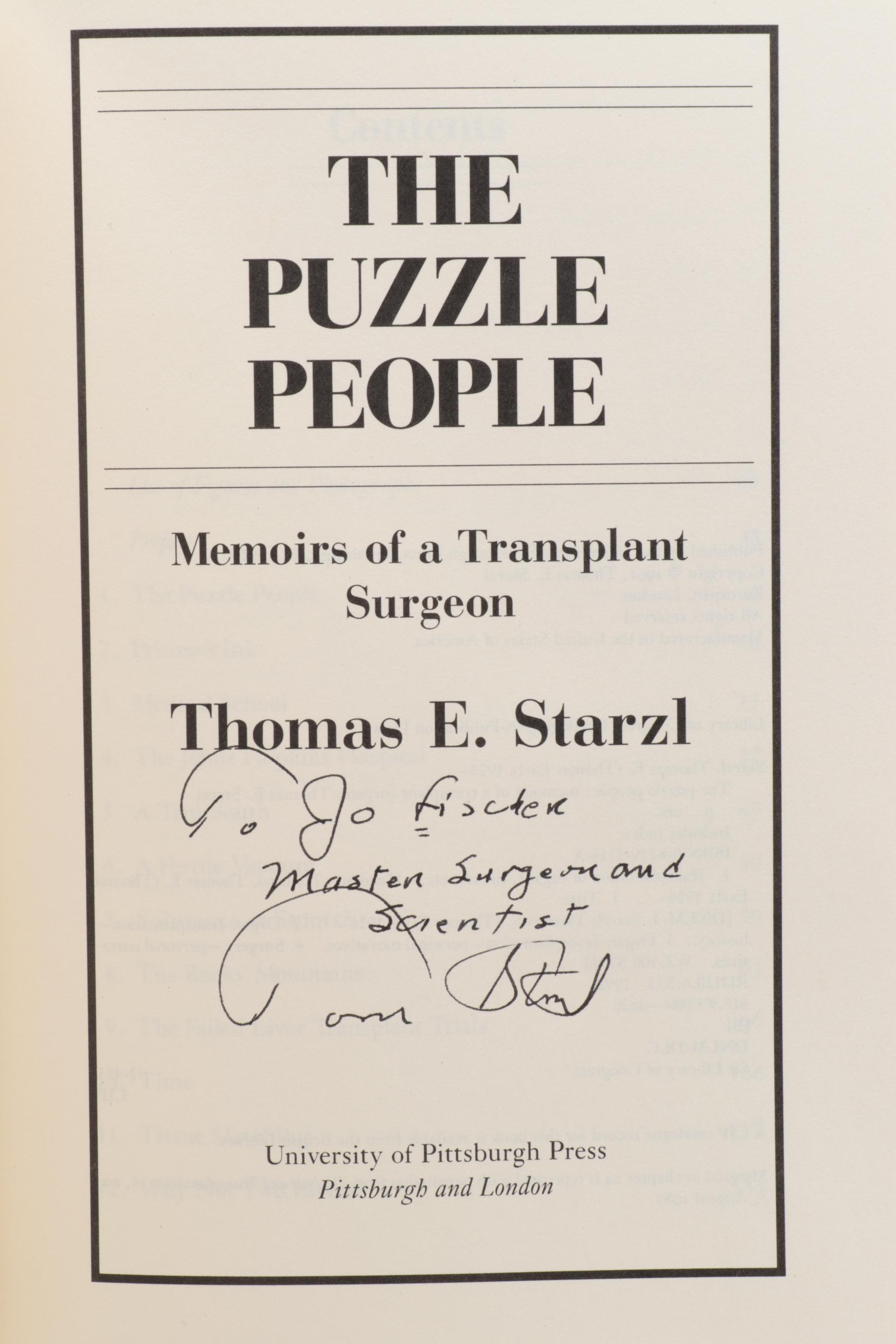 "The Patient has the Floor" Signed First Edition and More Leather Bound Books