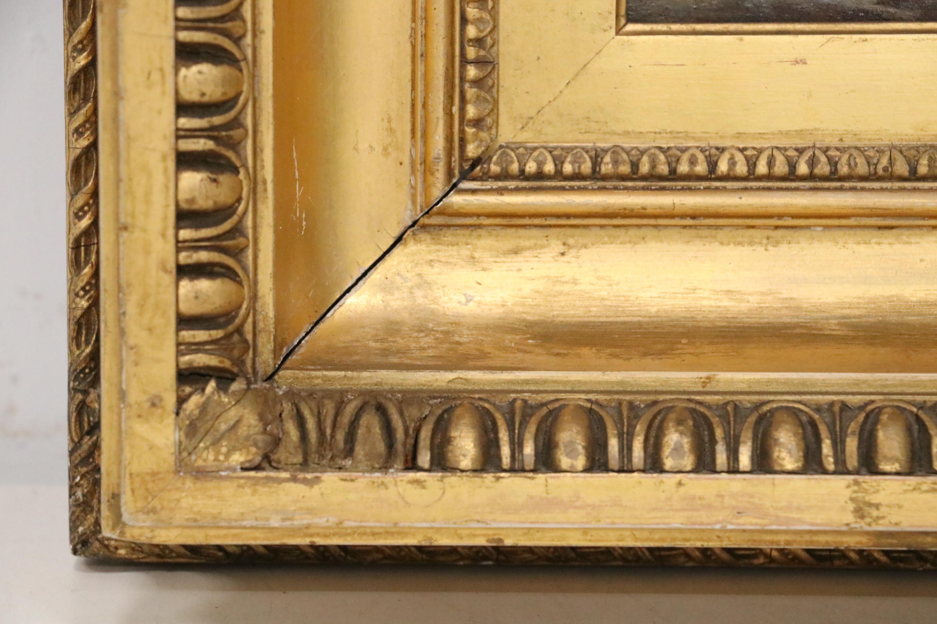 Richard Gay Somerset Landscape Oil Painting, Late 19th Century