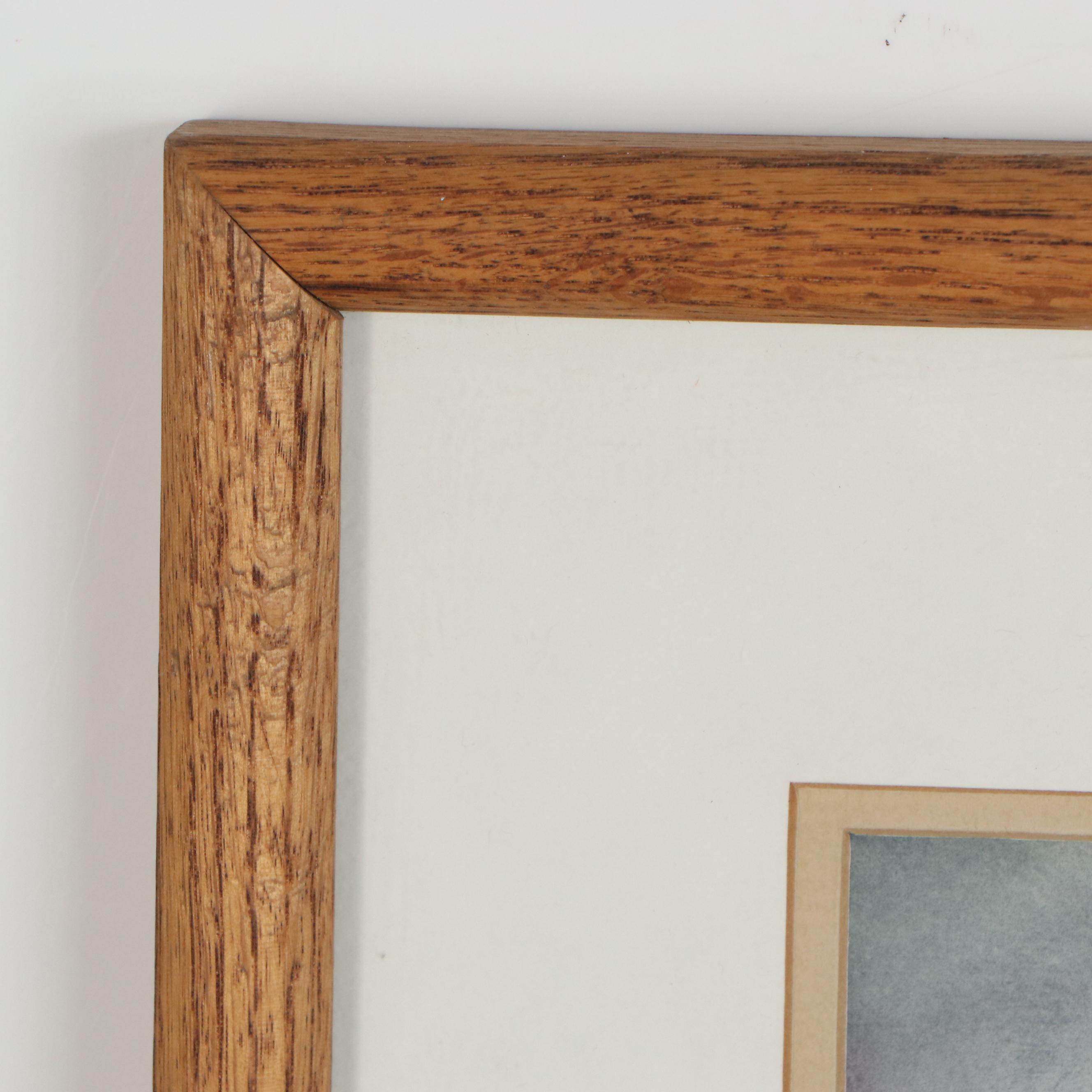 Mark Meisenholder Watercolor Painting "Country Church," Late 20th Century