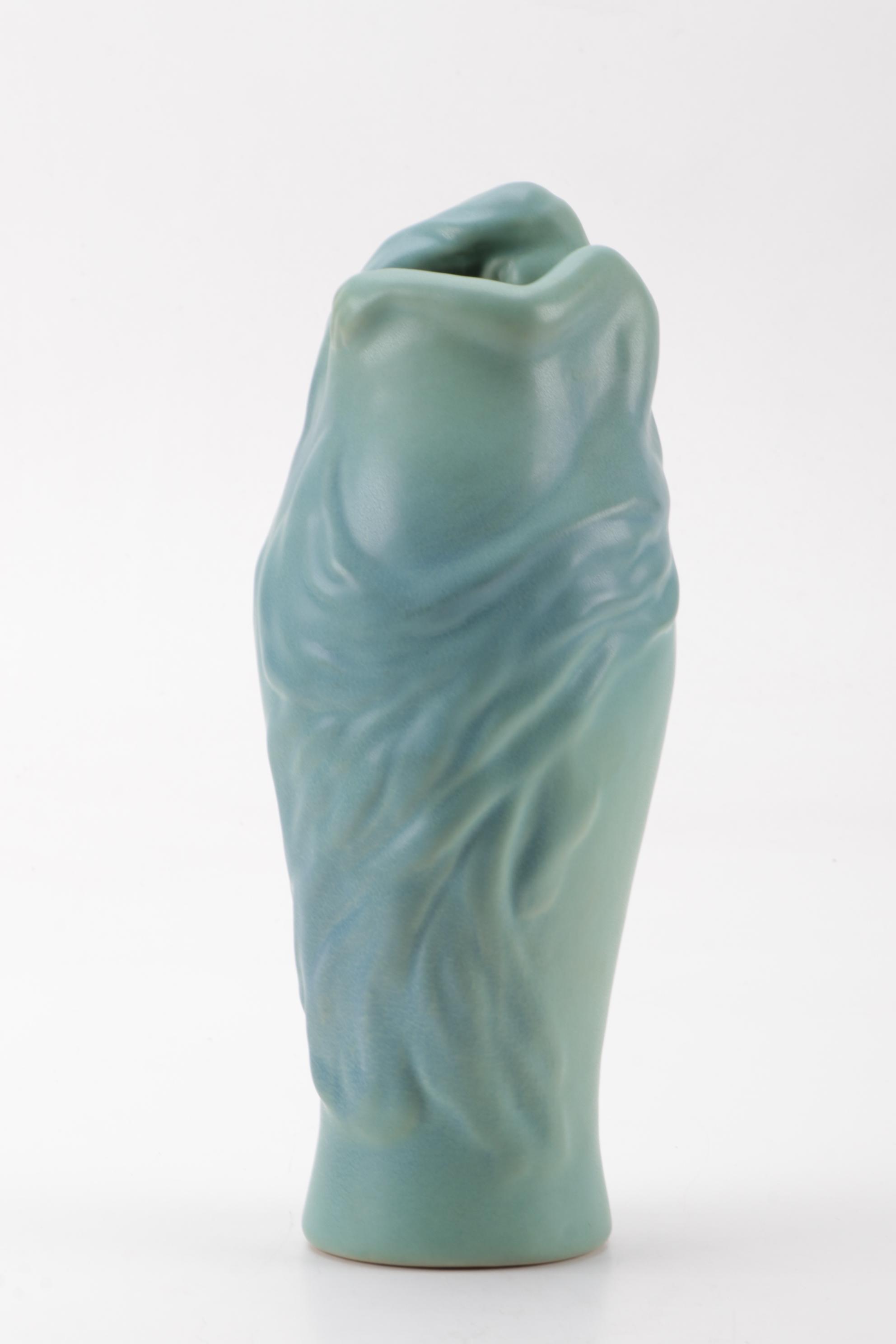 Dorothy Ruff for Van Briggle Pottery "Lorelei" Figural Vase, 20th Century