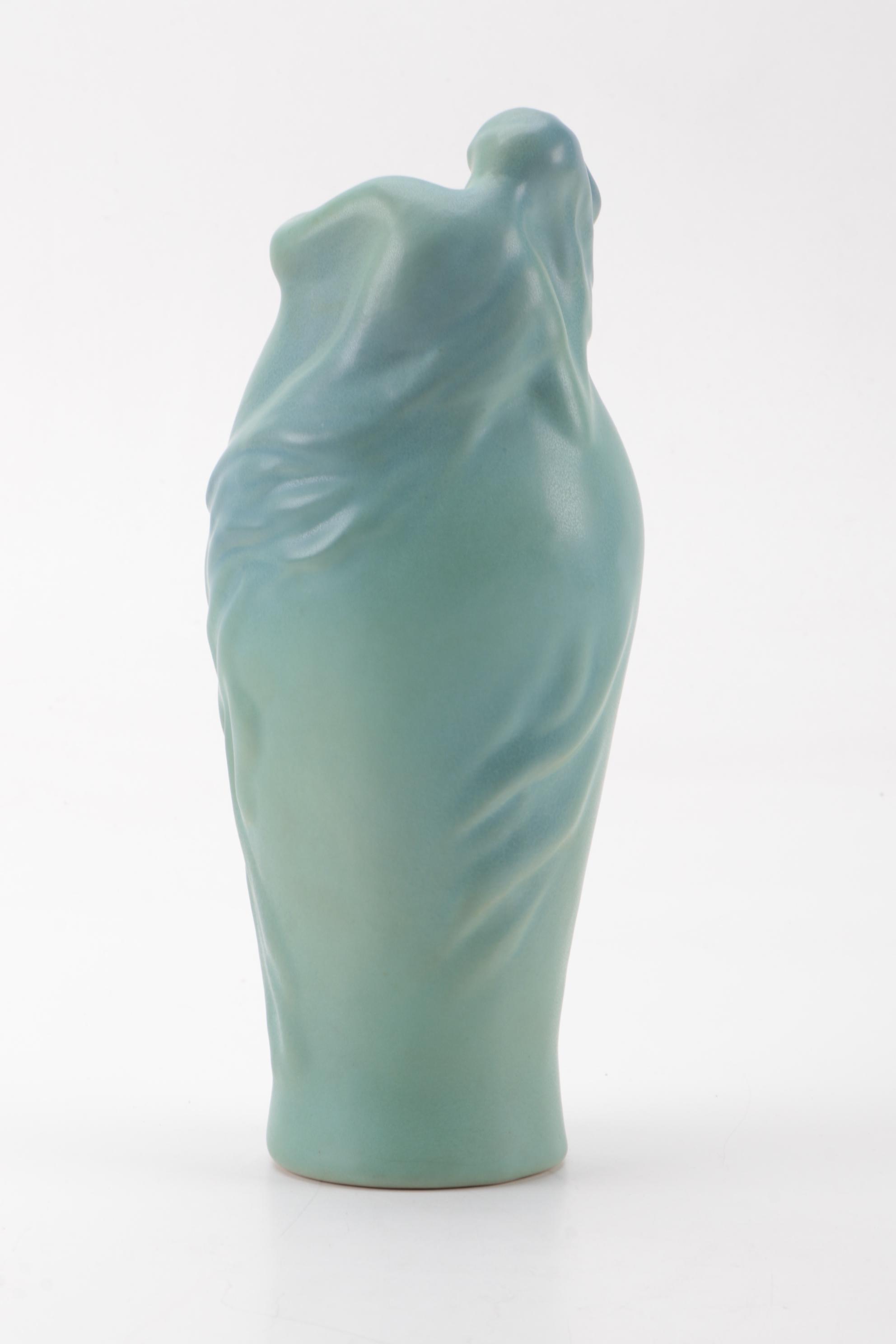 Dorothy Ruff for Van Briggle Pottery "Lorelei" Figural Vase, 20th Century