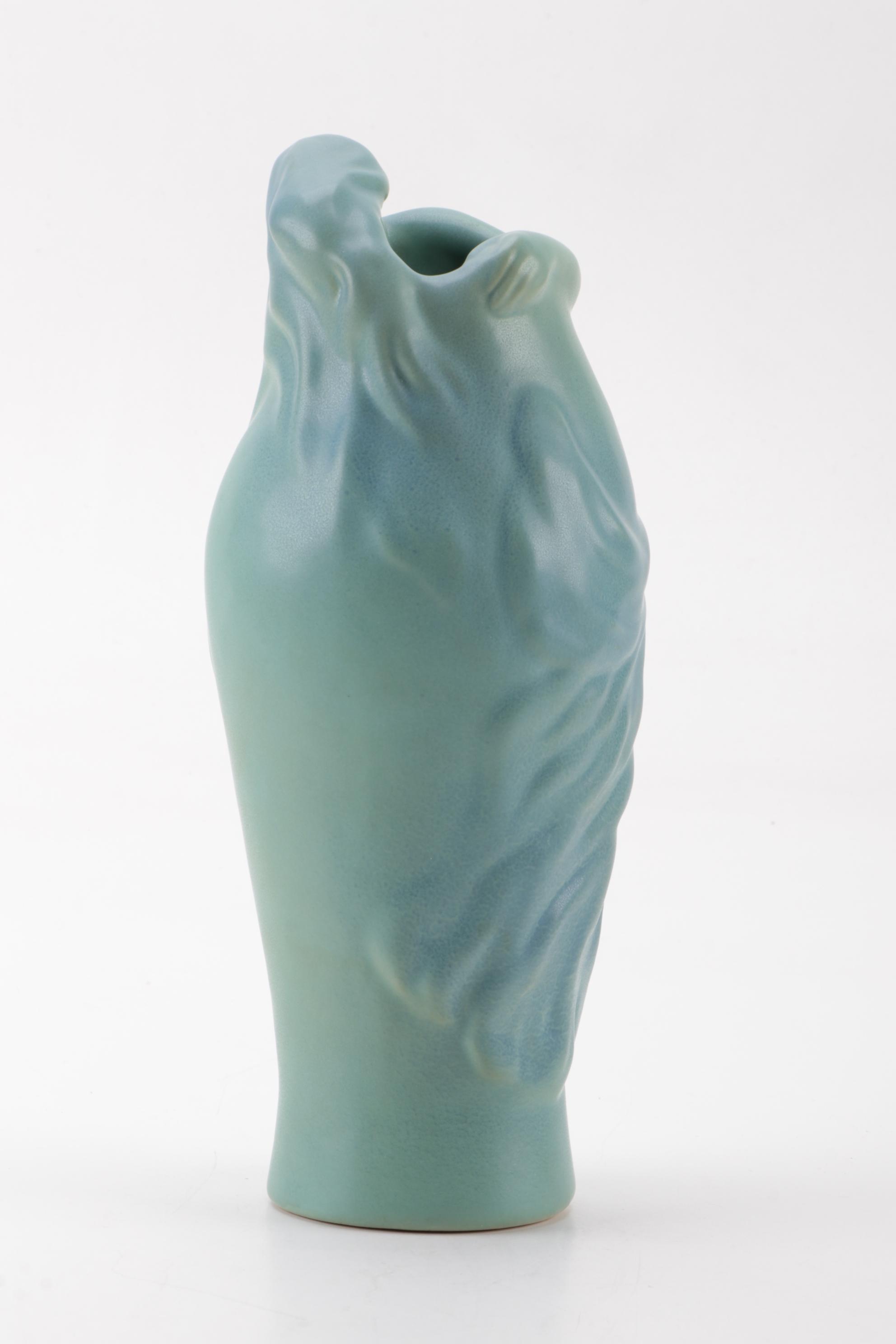 Dorothy Ruff for Van Briggle Pottery "Lorelei" Figural Vase, 20th Century