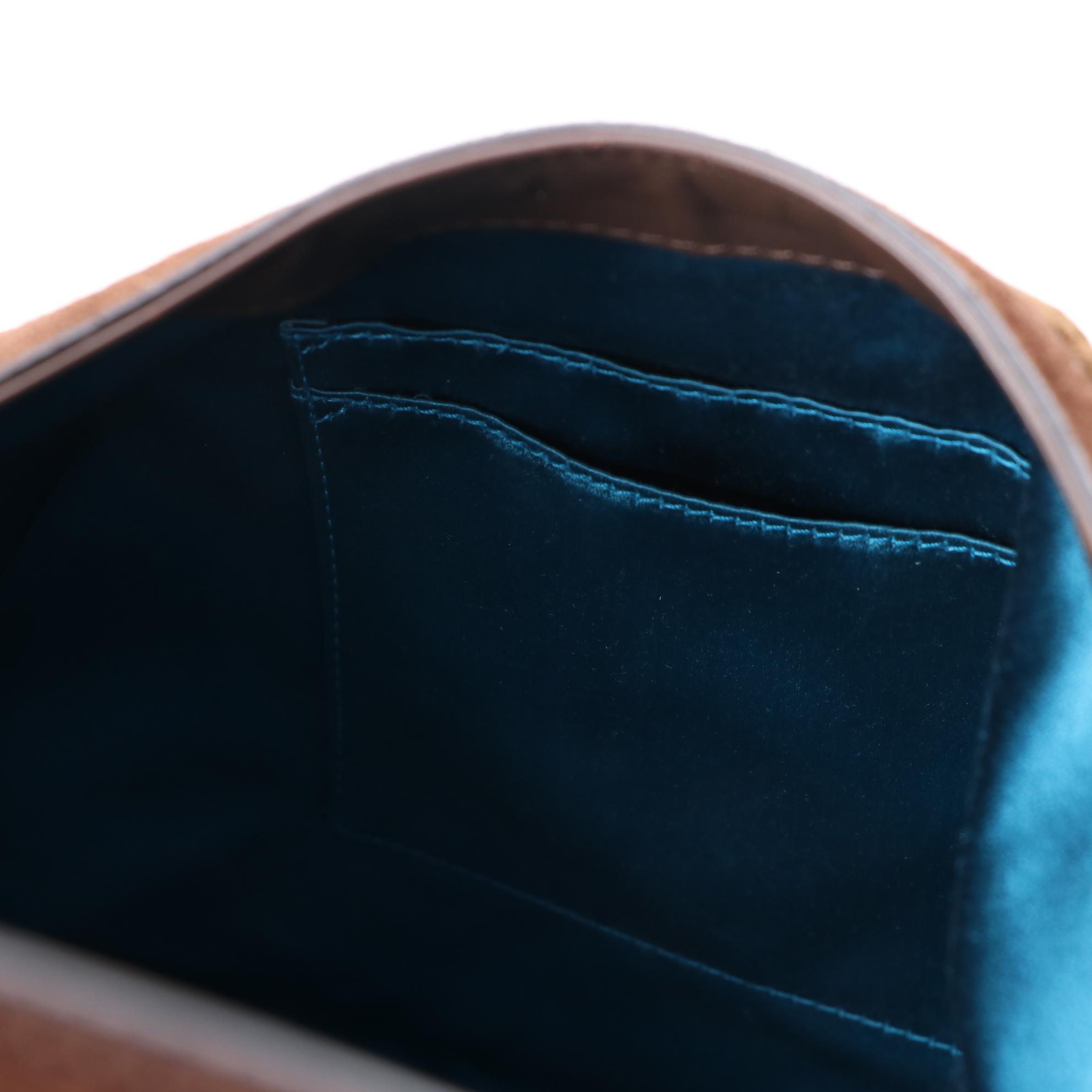 Gucci Small Dionysus Hobo bag in Brown GG Velvet and Suede