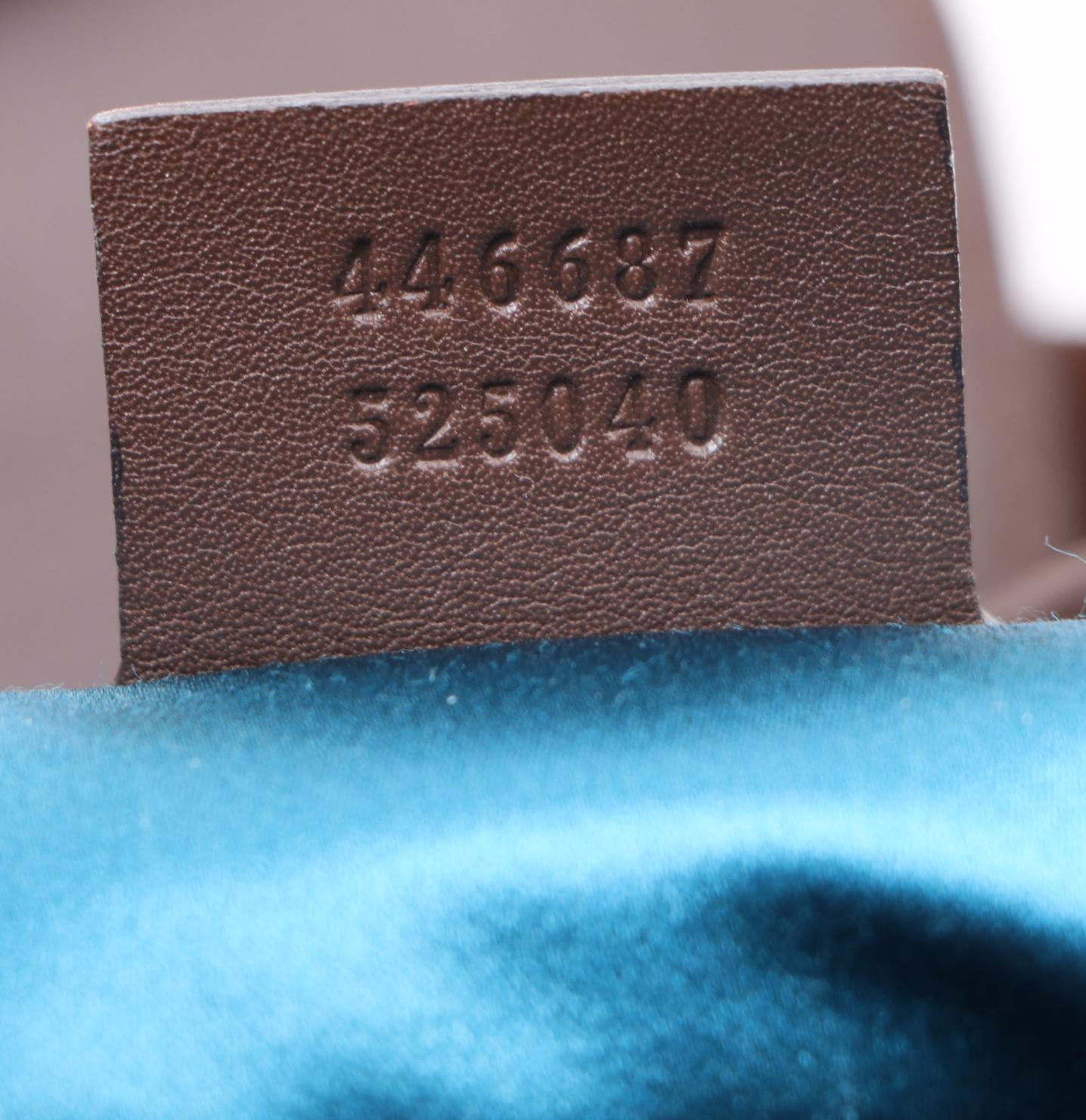 Gucci Small Dionysus Hobo bag in Brown GG Velvet and Suede