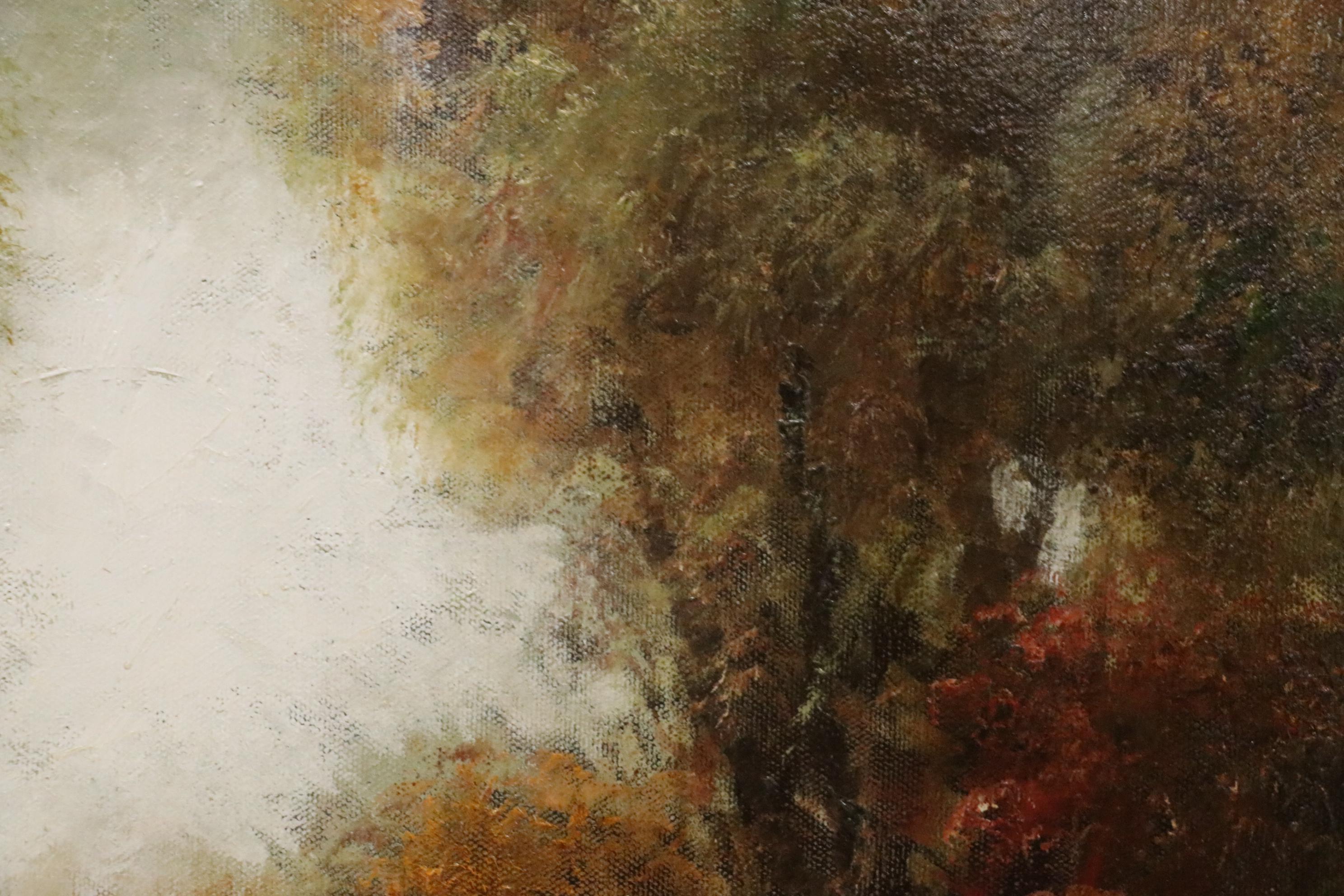 Richard Neubauer Oil Painting "Crossing Paths," 2006