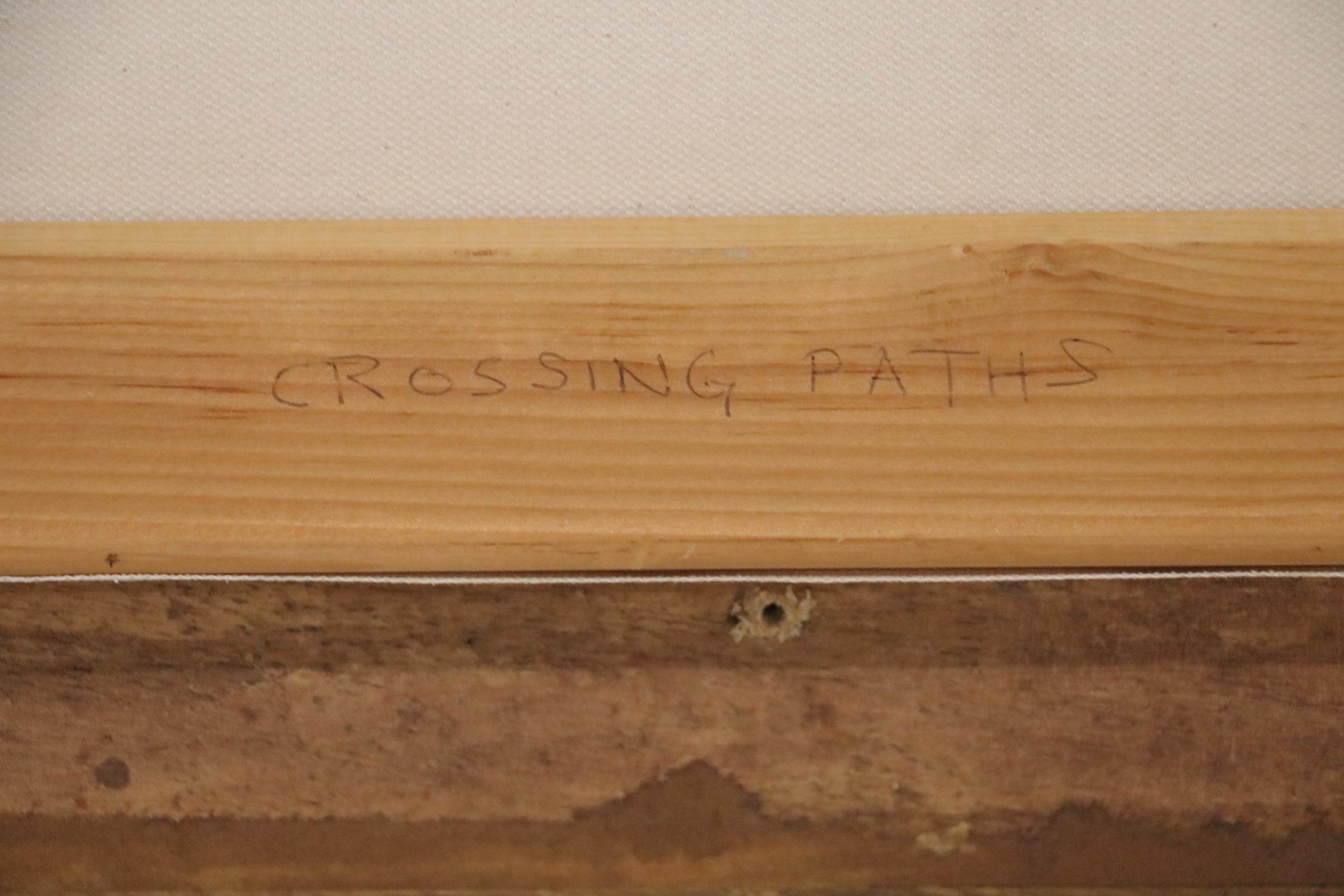 Richard Neubauer Oil Painting "Crossing Paths," 2006