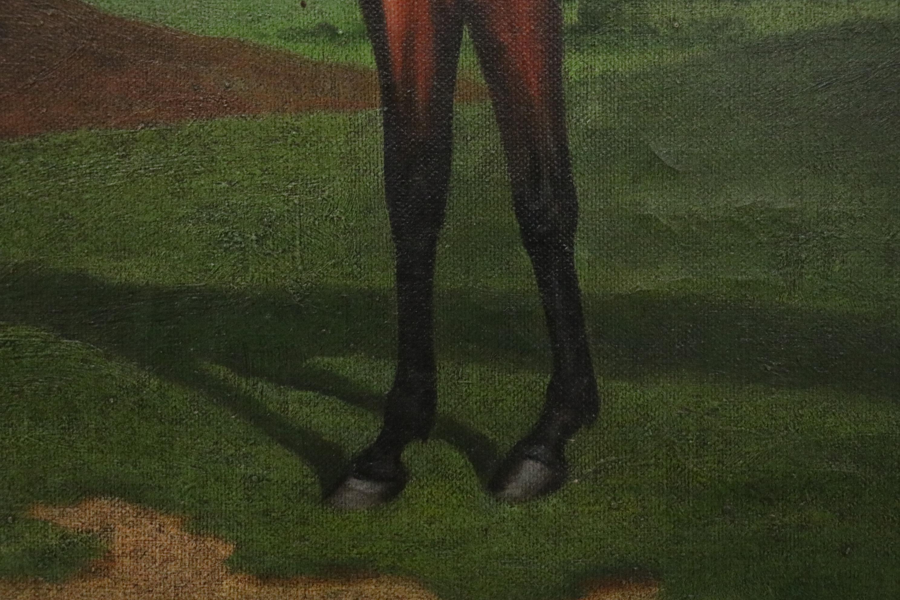 Shipley Equine Oil Painting, Early 20th Century