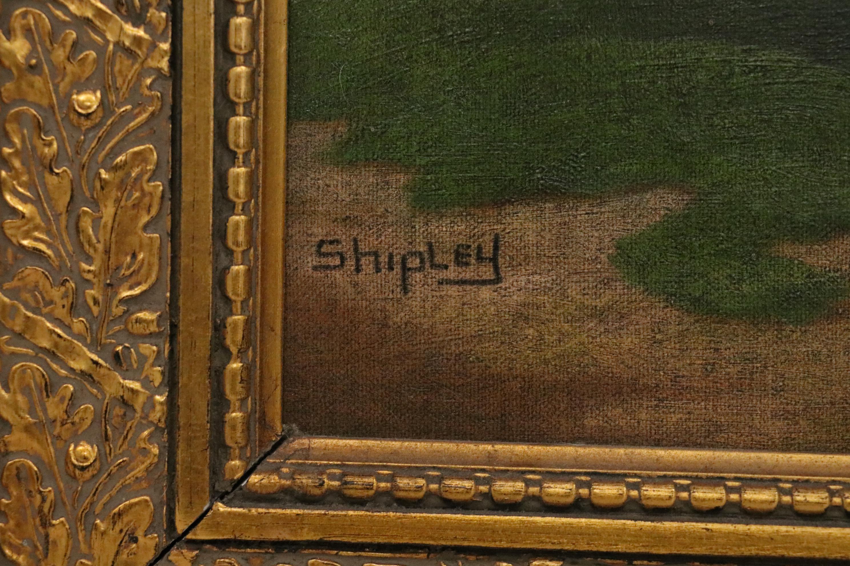 Shipley Equine Oil Painting, Early 20th Century