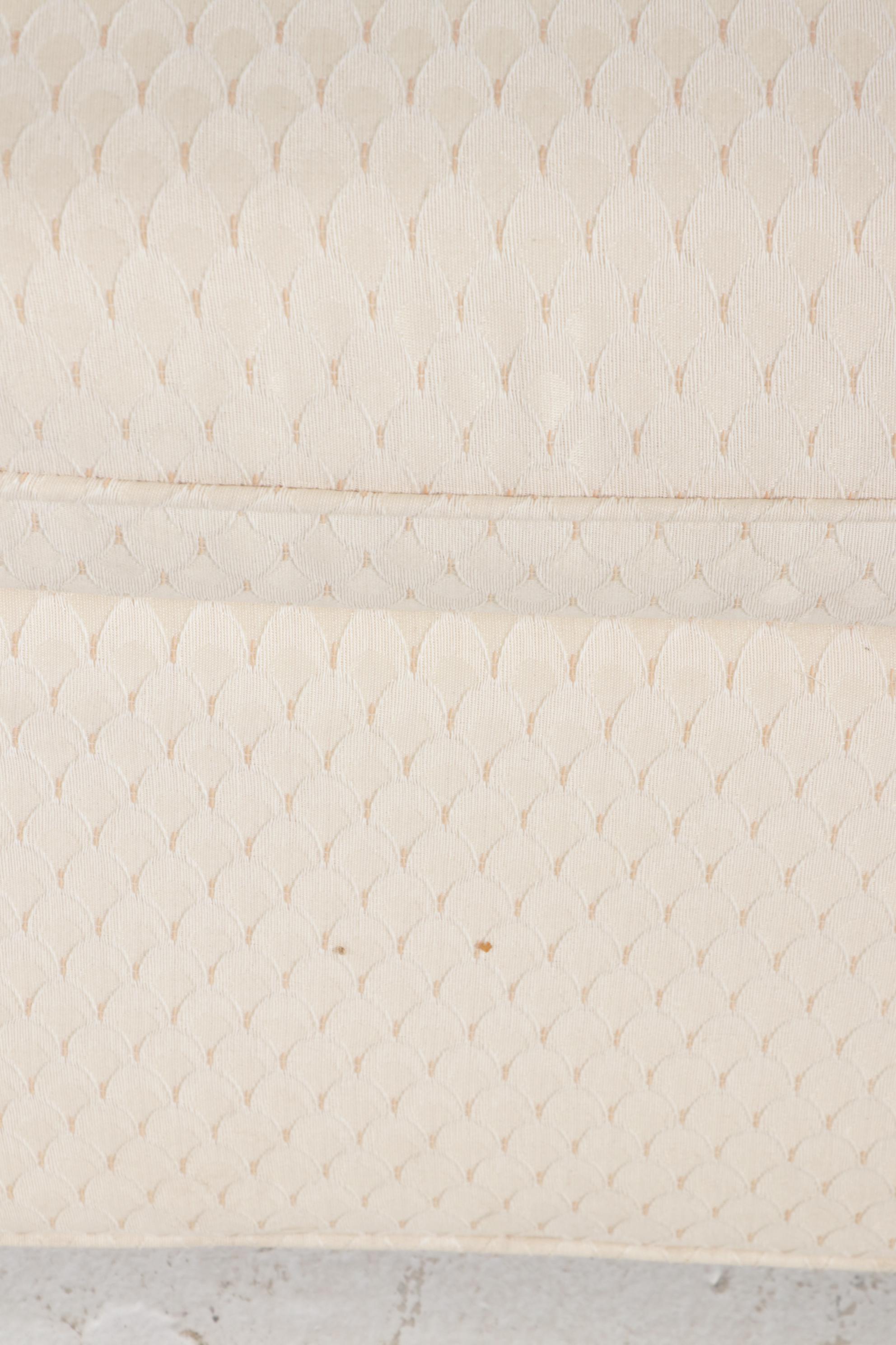 Paul Robert for Sofa Express Art Deco Style Upholstered Swivel Chair