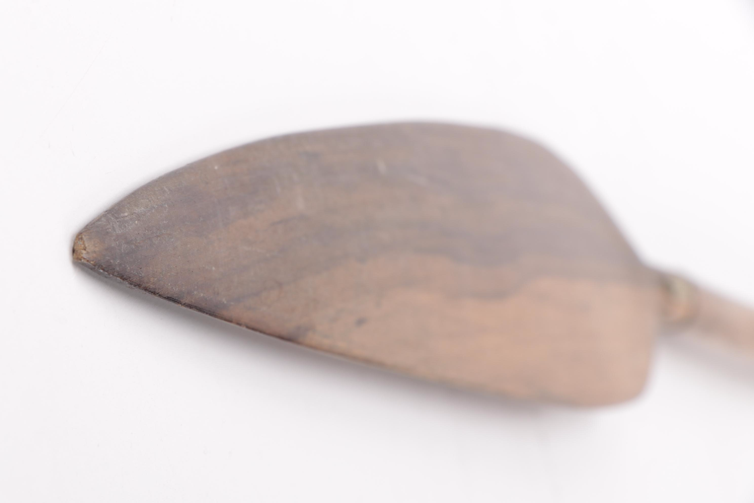 African Iklwa Short Spear and Decorative Hardwood Spear, Early/Mid 20th Century