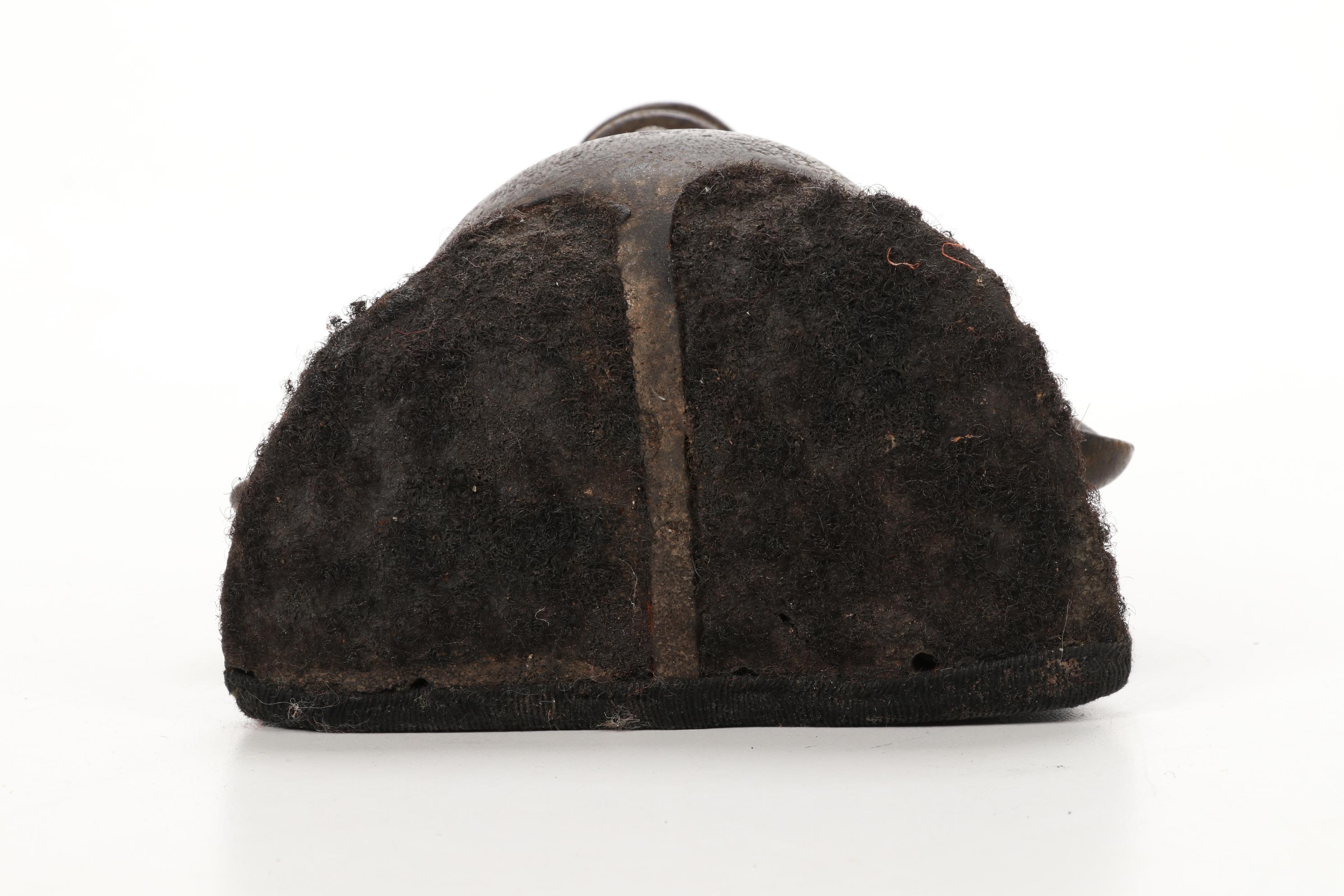 Makonde Style Mask Featuring Depiction of Top Lip Plate, East Africa