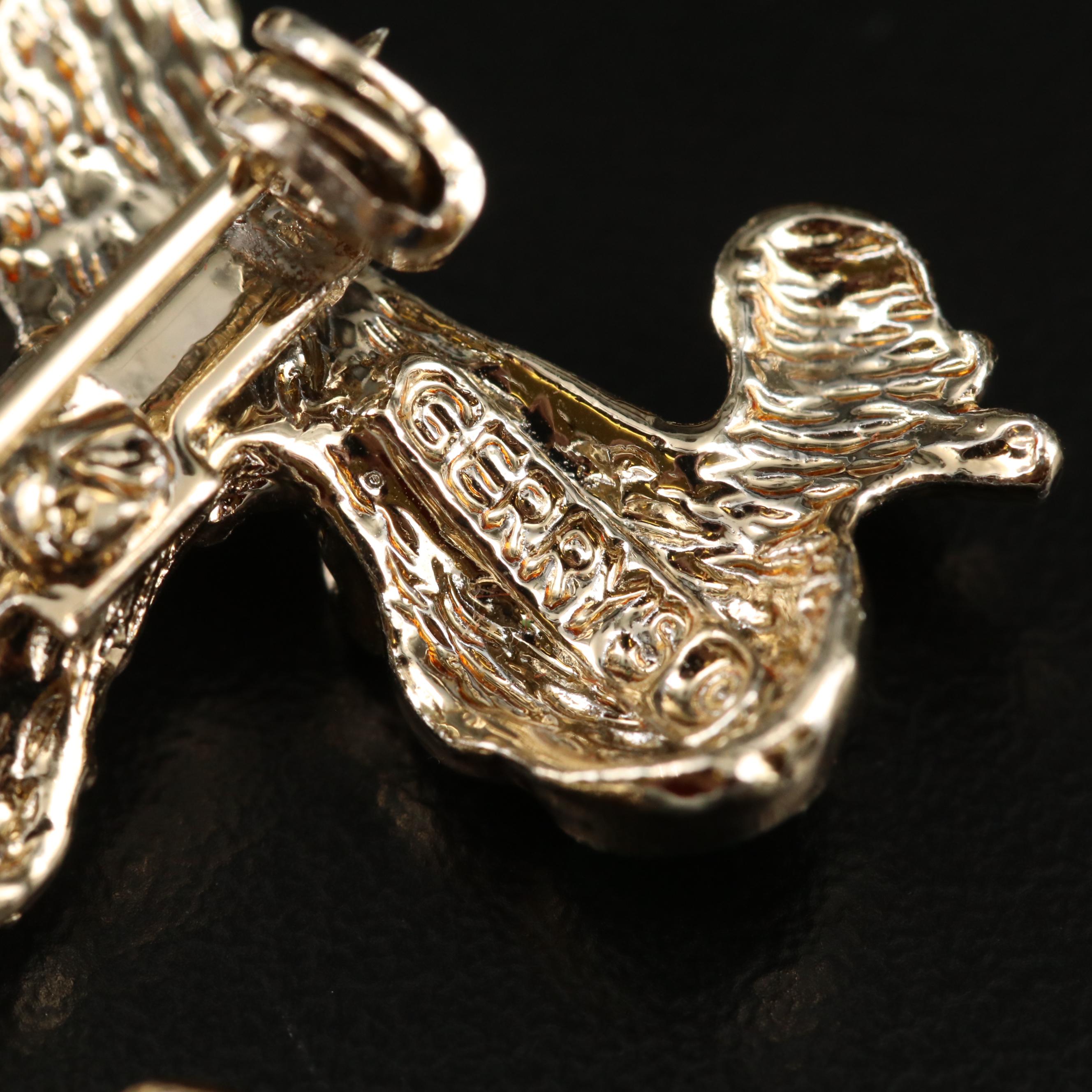 Rhinestone Pins, Charms, Brooches and Necklaces Featuring Disney