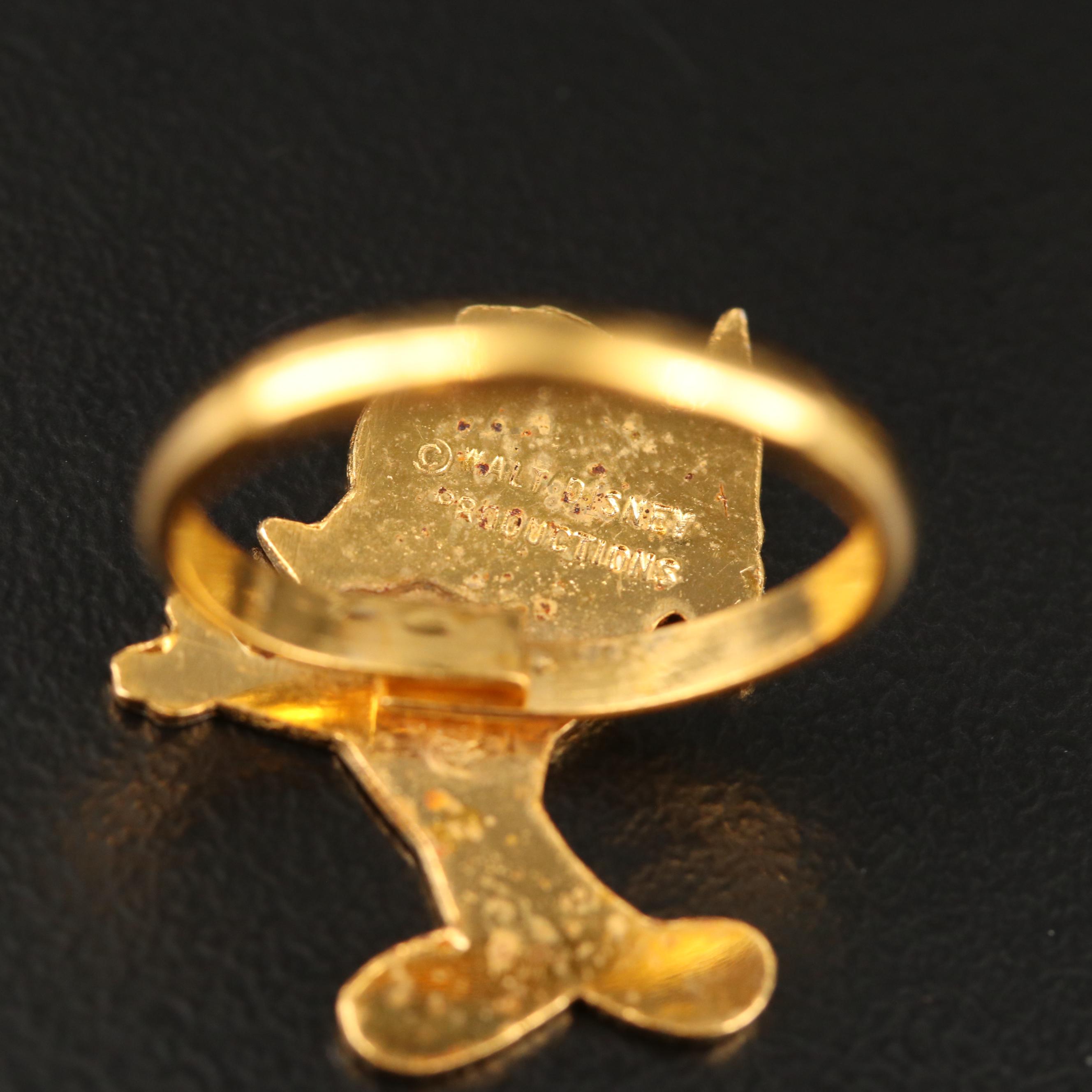 Rhinestone Pins, Charms, Brooches and Necklaces Featuring Disney