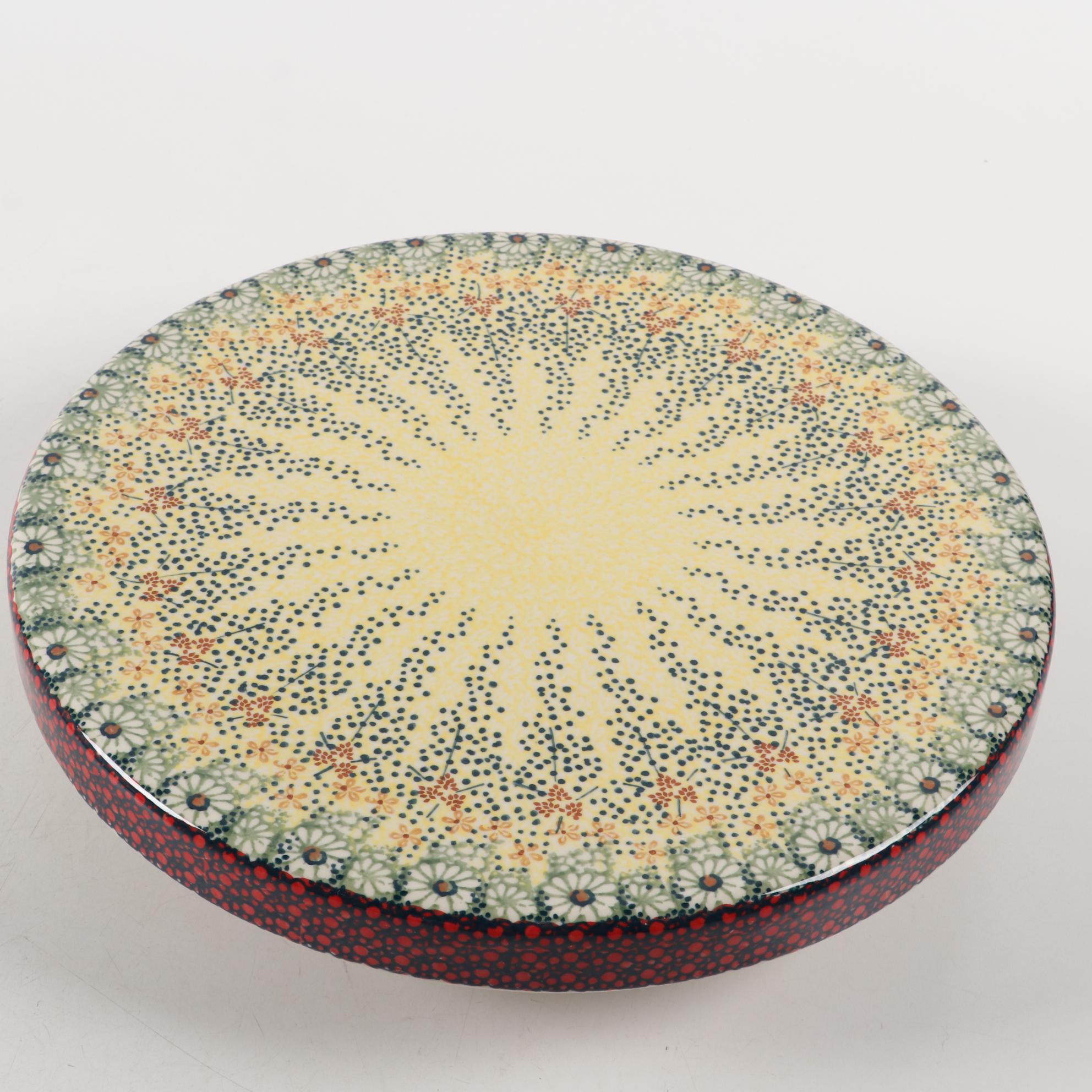 Polish Manufaktura "Sunshine Grotto" Earthenware Serveware and Table Accessories