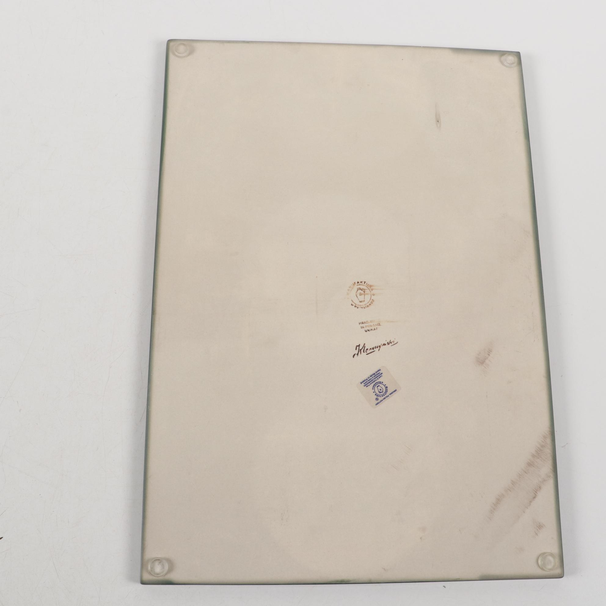 Polish Manufaktura "Sunshine Grotto" Earthenware Serveware and Table Accessories