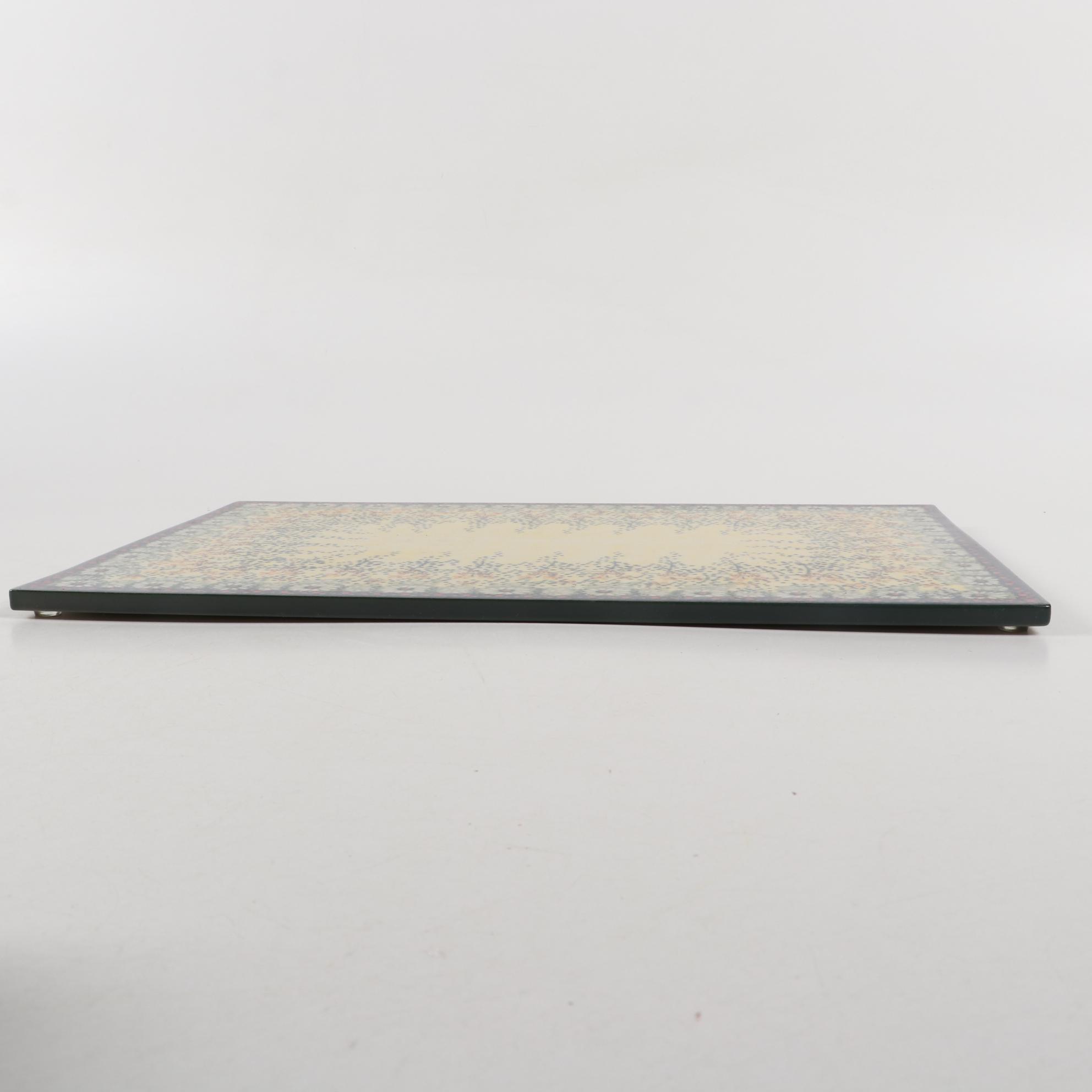 Polish Manufaktura "Sunshine Grotto" Earthenware Serveware and Table Accessories