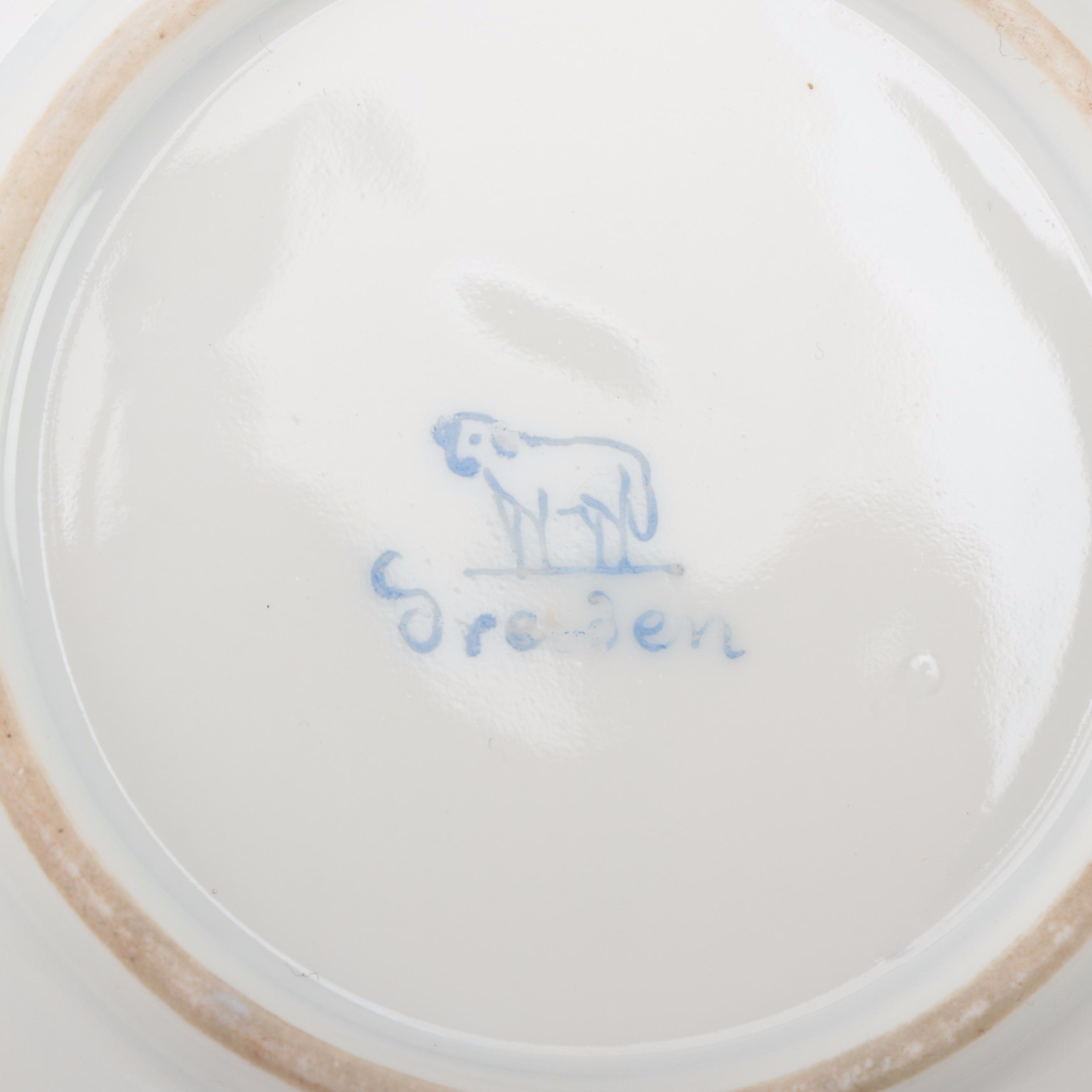 Dresden and Royal Vienna Quatrefoil and Other Demitasse and Teacups, Antique